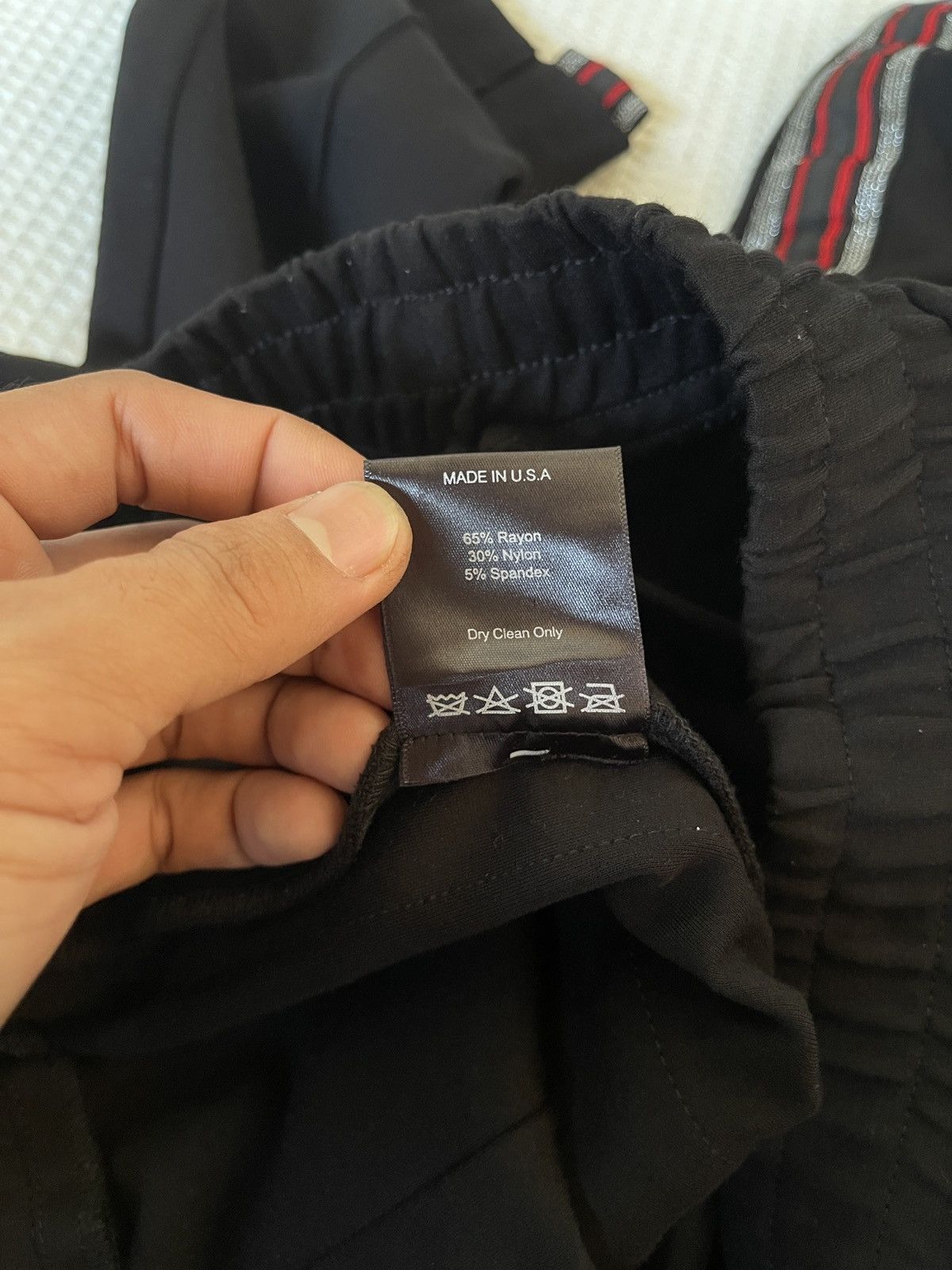 Rhude Rarest🔥Rhude🔥Traxedo Track Pants - Red/Silver Size US 32 / EU 48 - 17 Thumbnail
