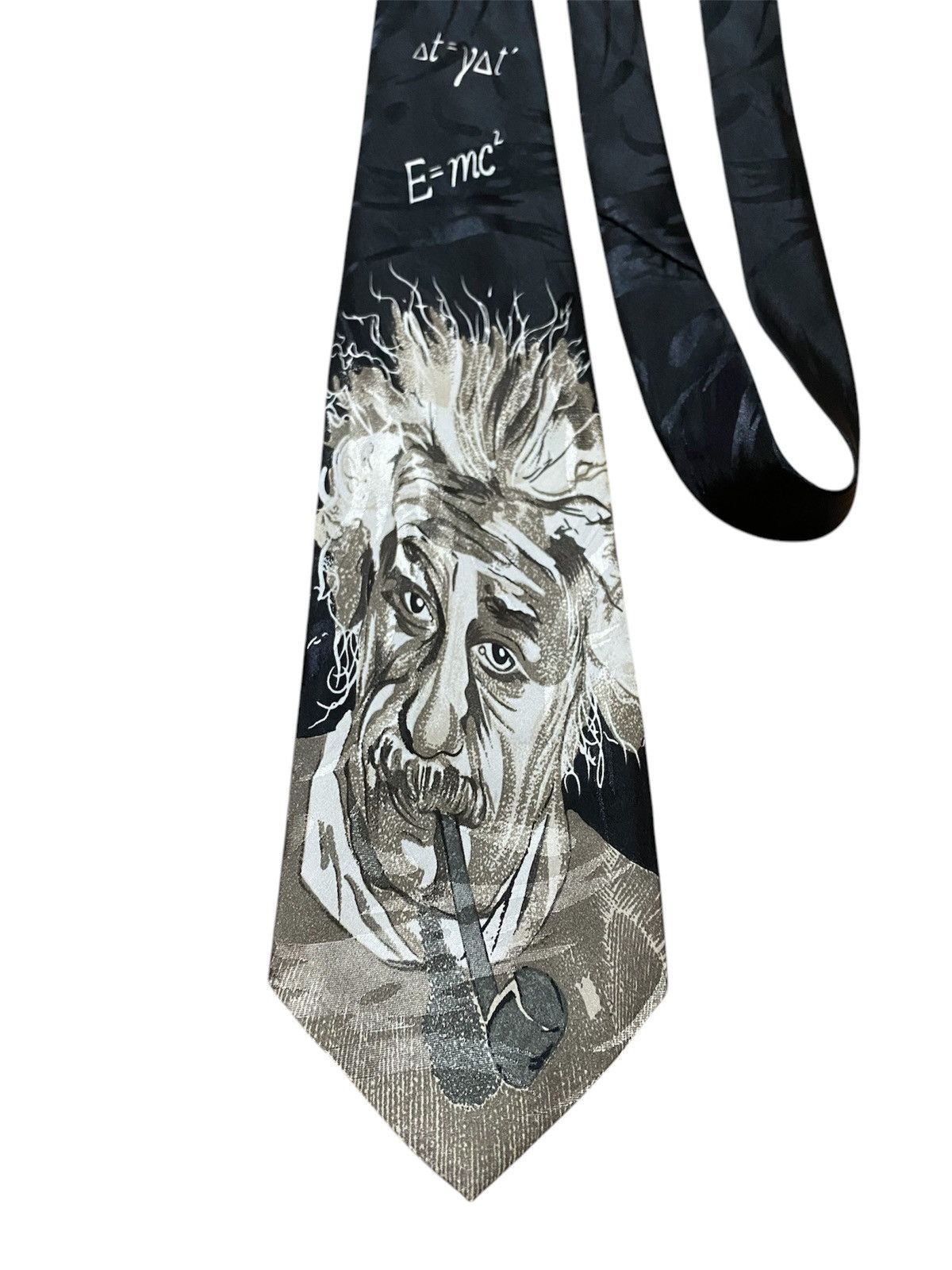 Designer Rare Albert Einstein Design Mathematical Formula Necktie Size ONE SIZE - 3 Thumbnail