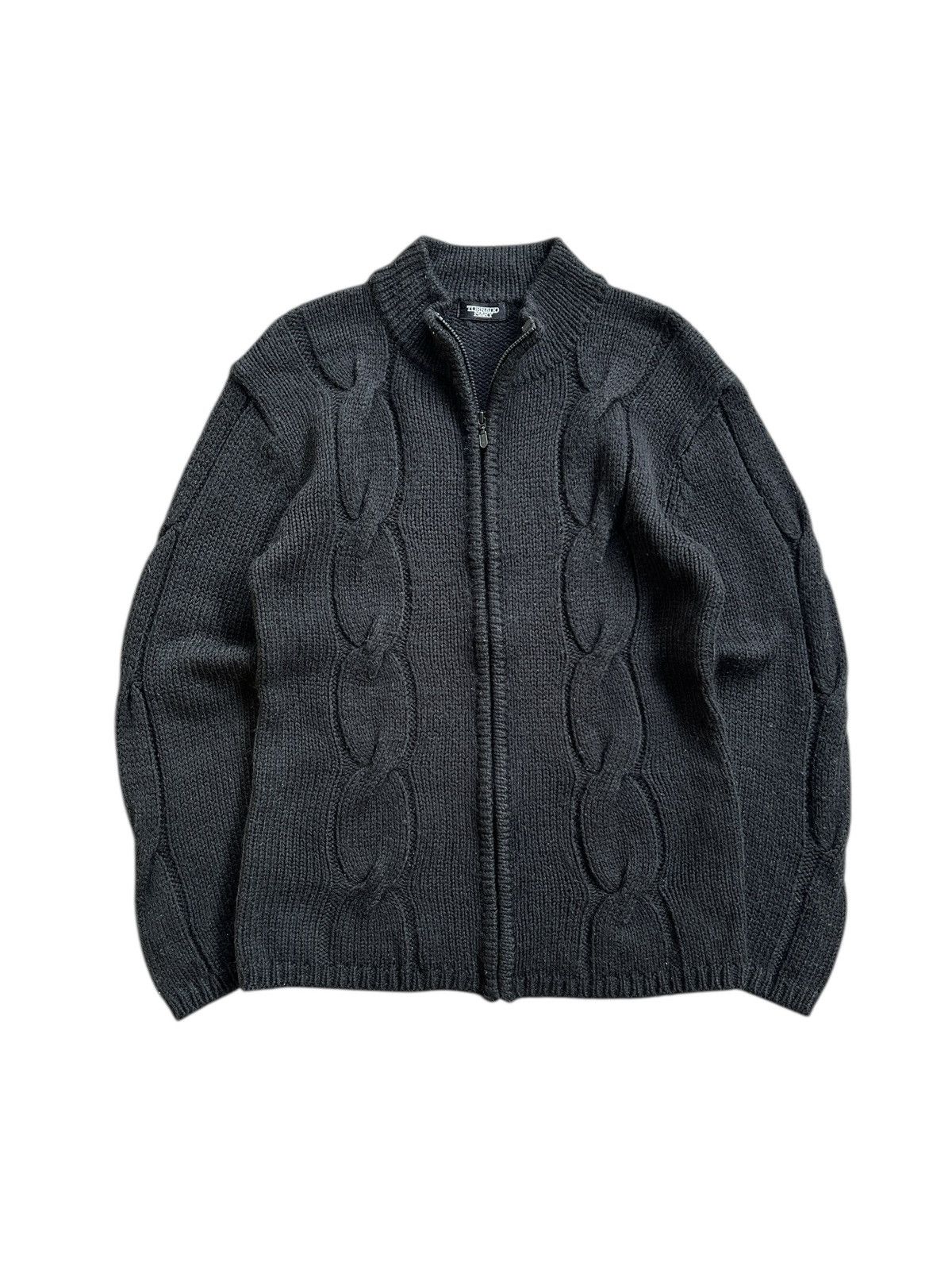 Tornado Mart 2000s Tornado Mart Zipper Knit Sweater Size US M / EU 48-50 / 2 - 1 Thumbnail