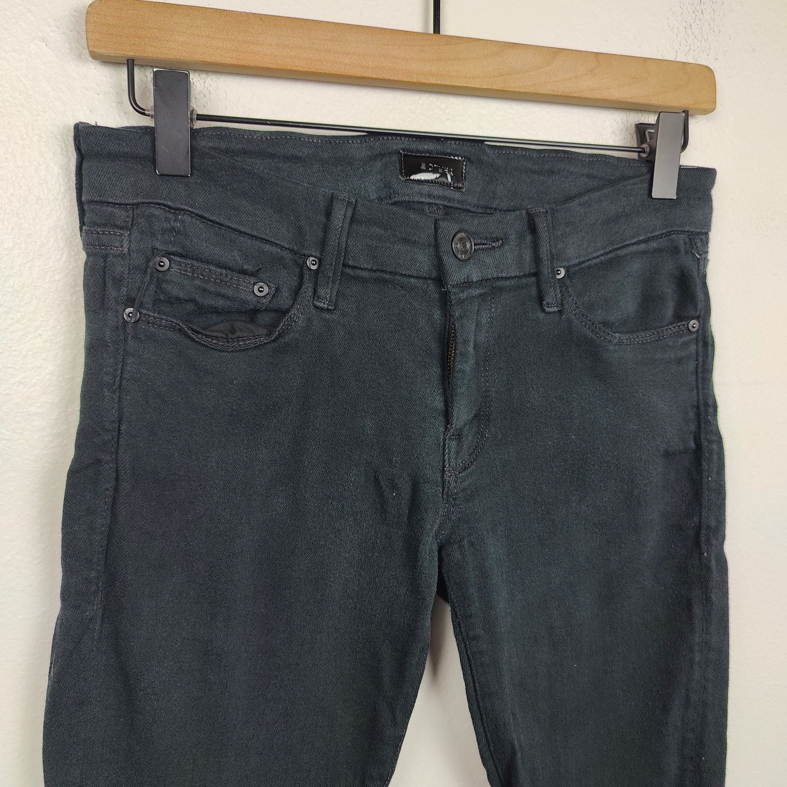MOTHER Mother The Looker Jeans Womens 27 Dear Villain Black Wash Size 27" / US 4 / IT 40 - 2 Thumbnail