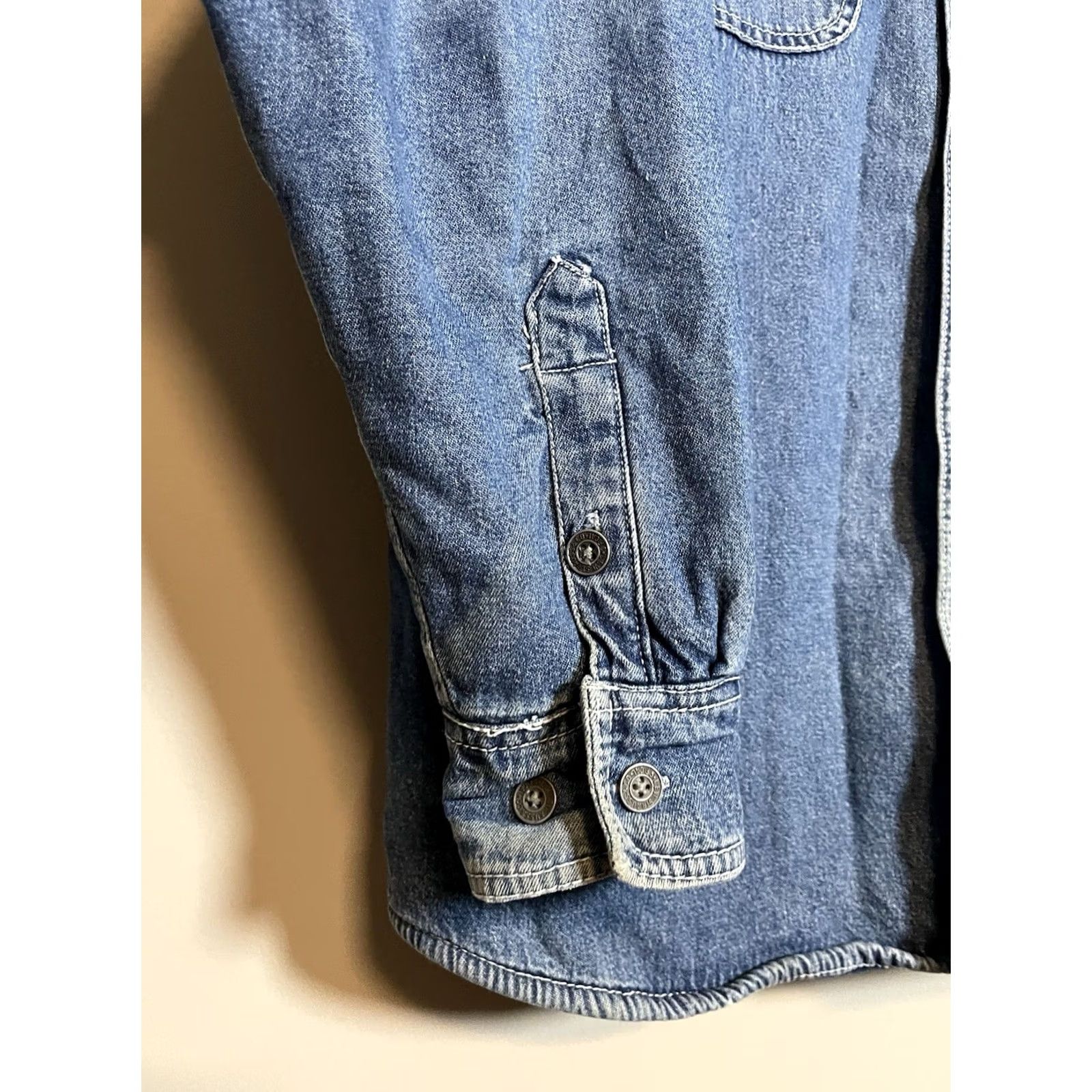 Levi's Vintage Levi'S Fleece Lined Denim Jacket Men Large (B498) Size US L / EU 52-54 / 3 - 3 Thumbnail