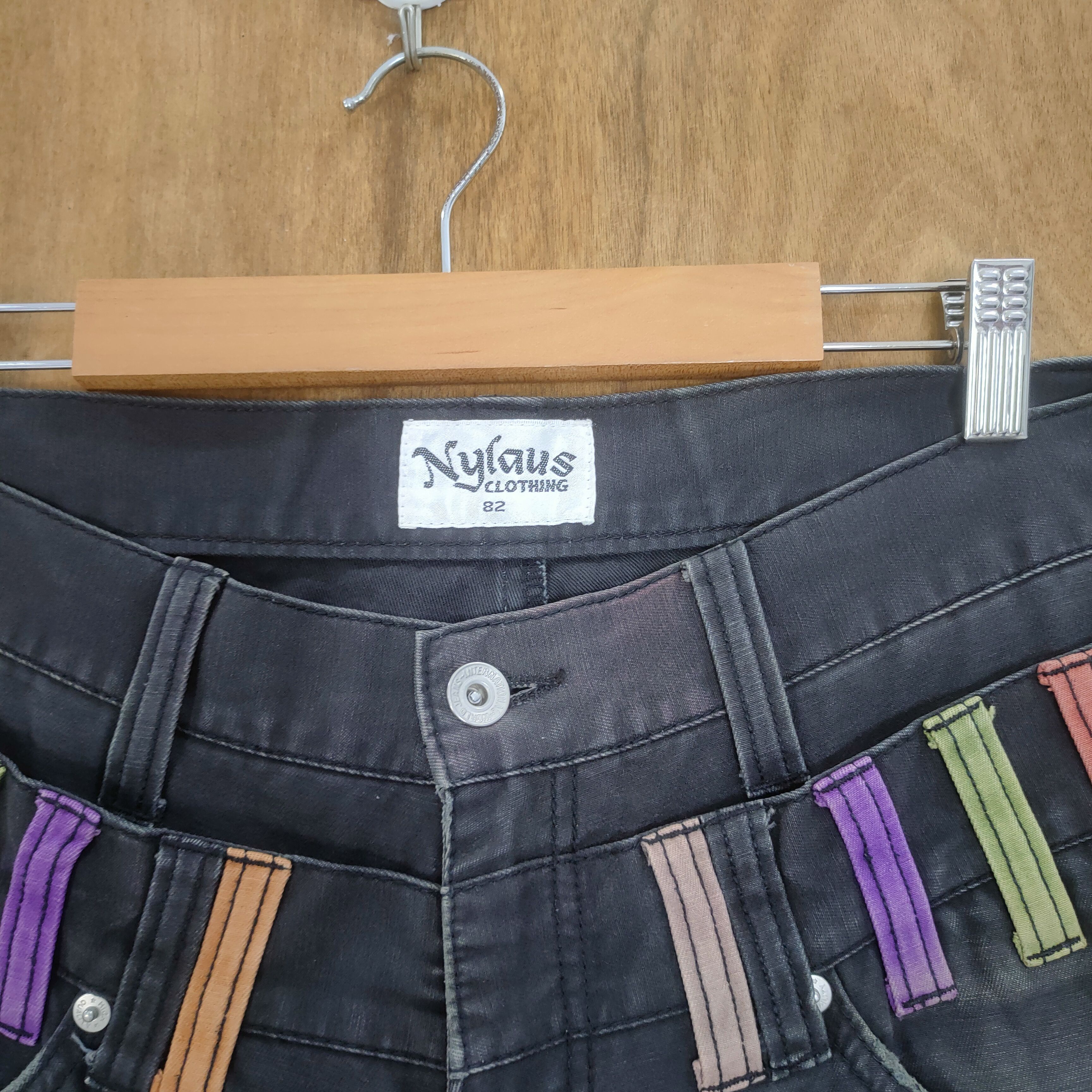 Japanese Brand DOUBLE WAIST BLACK TROUSERS PANTS Size US 32 / EU 48 - 6 Thumbnail