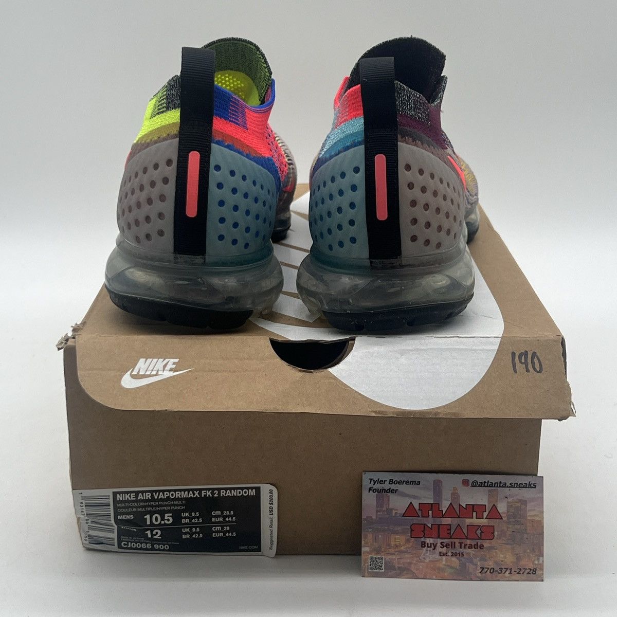 Nike Air VaporMax 2 random Size US 10.5 / EU 43-44 - 3 Thumbnail