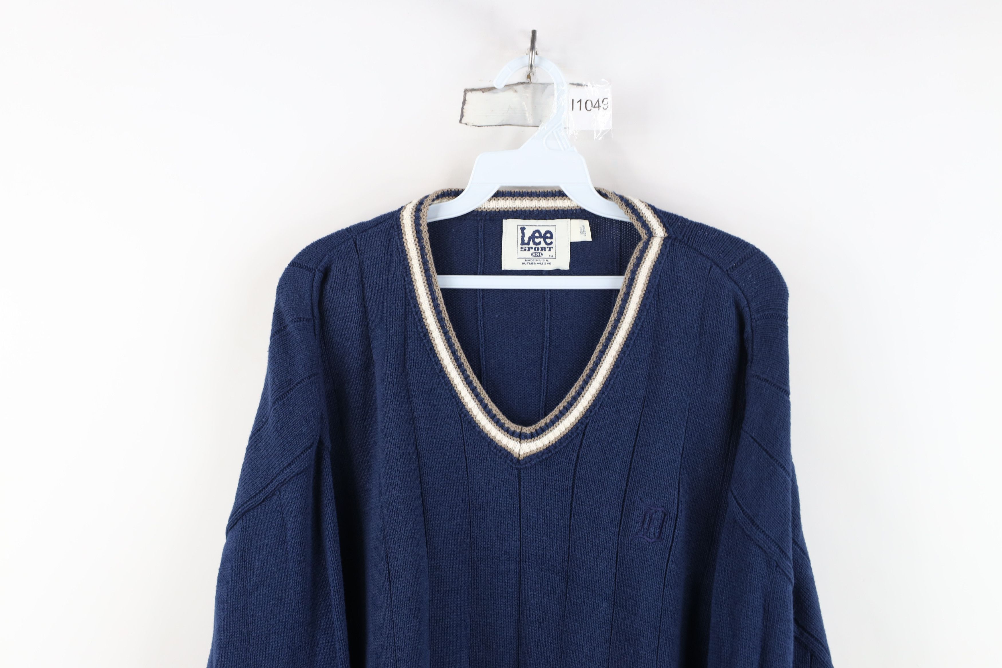 Vintage Vintage 90s D Detroit Tigers Baseball Knit Sweater USA Size US XXL / EU 58 / 5 - 2 Thumbnail