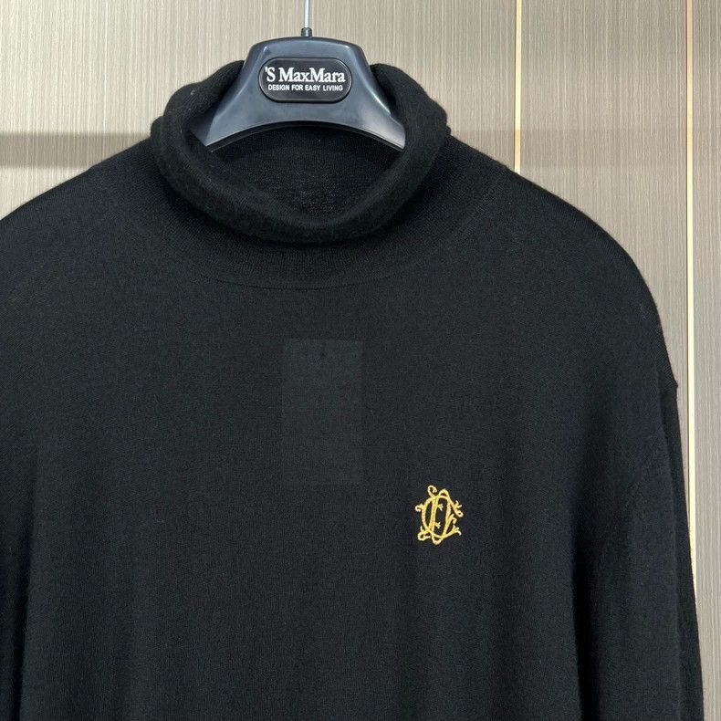 Dior Dior Cashmere Sweater with Embroidery-2505 Size US XL / EU 56 / 4 - 5 Thumbnail