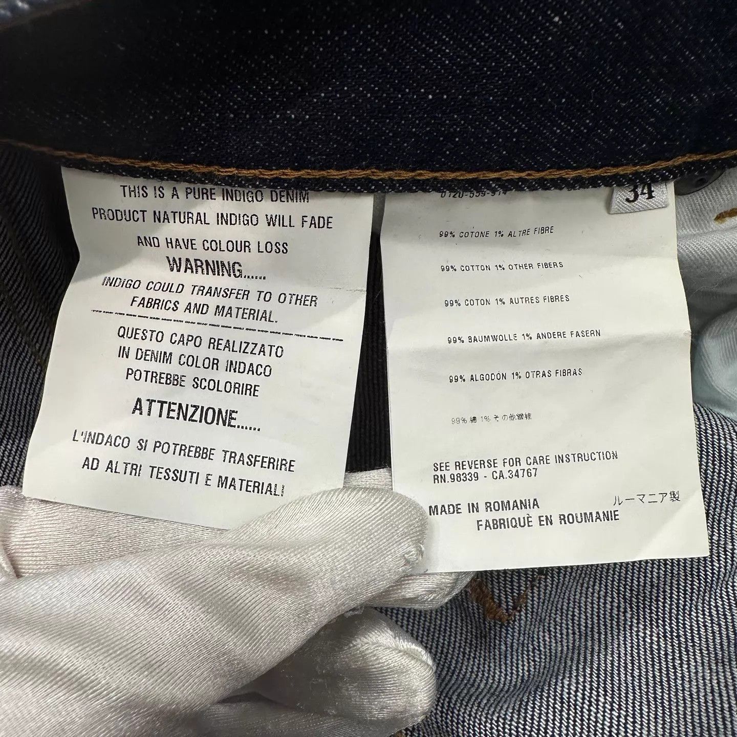 Prada Prada blue jeans 34 Size US 34 / EU 50 - 5 Thumbnail