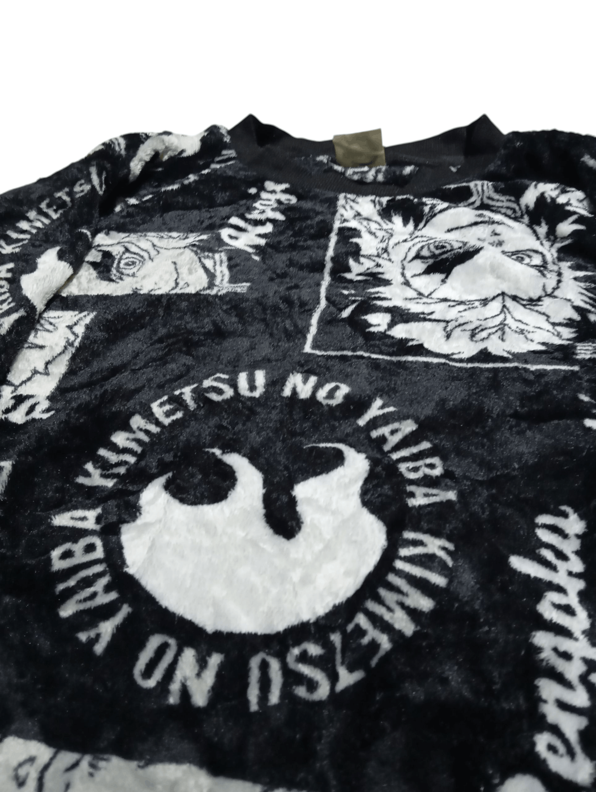 Anime Kyojuro Rengoku Demon Slayer Fur Crewneck Size US M / EU 48-50 / 2 - 2 Thumbnail