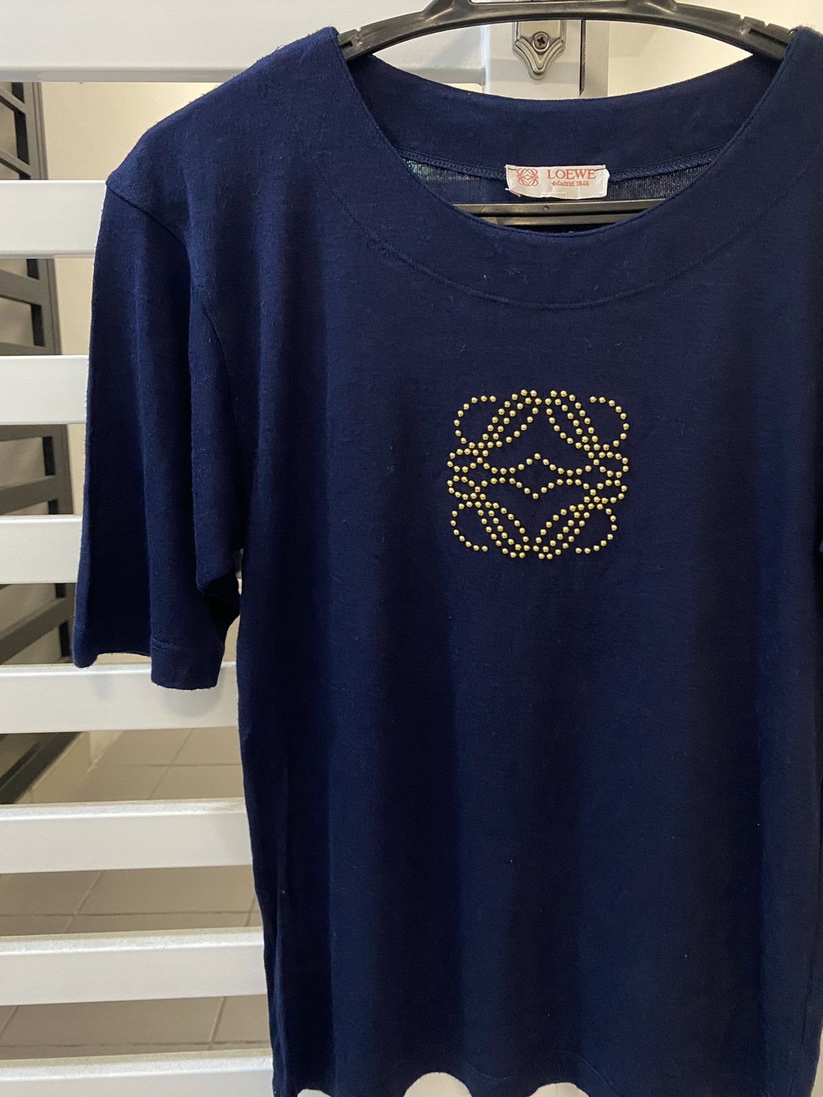 Loewe Vintage Loewe Anagram Big Logo Embroided Size S / US 4 / IT 40 - 4 Thumbnail