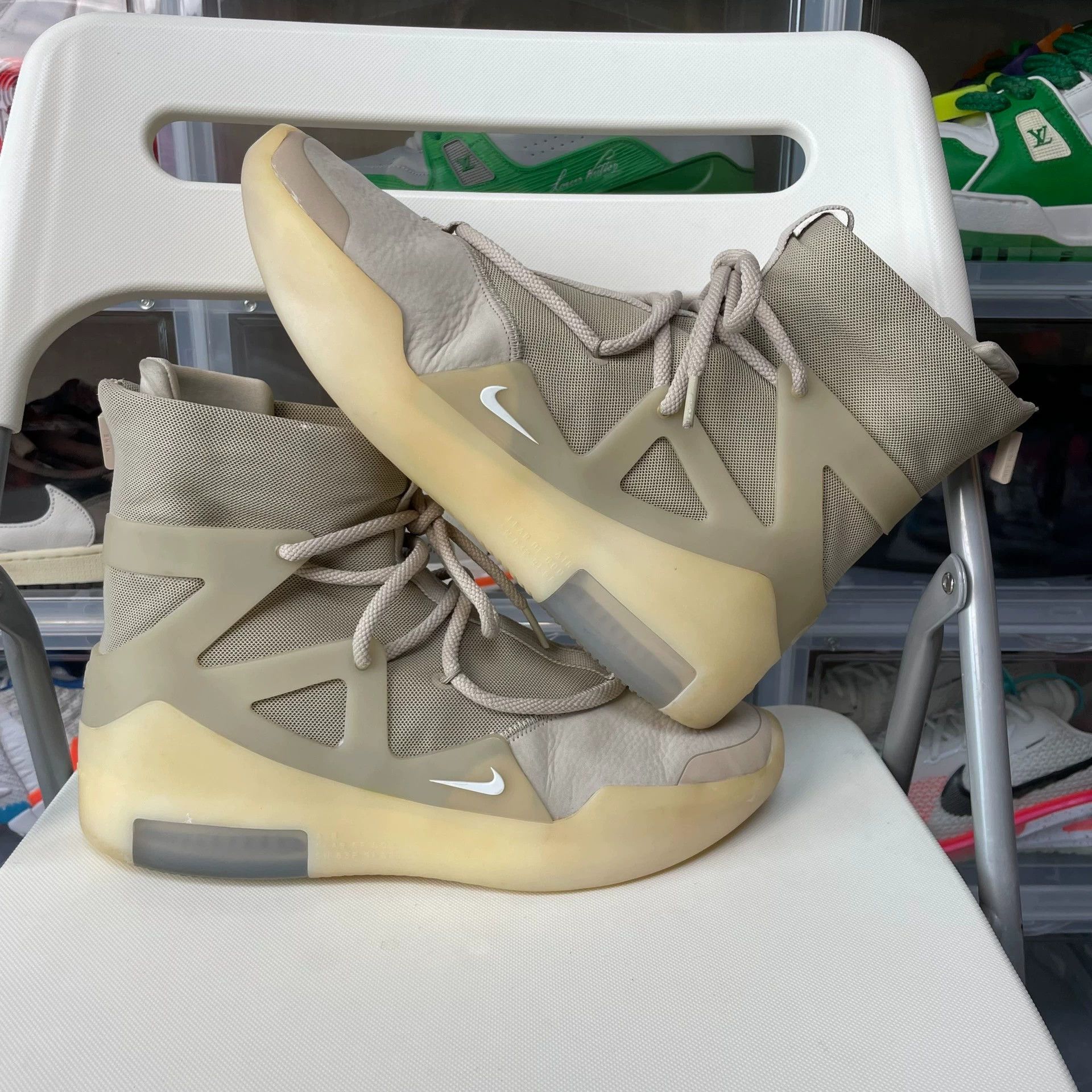 Nike Nike Air Fear of God 1 Oatmeal White 43 Size US 10 / EU 43 - 7 Thumbnail