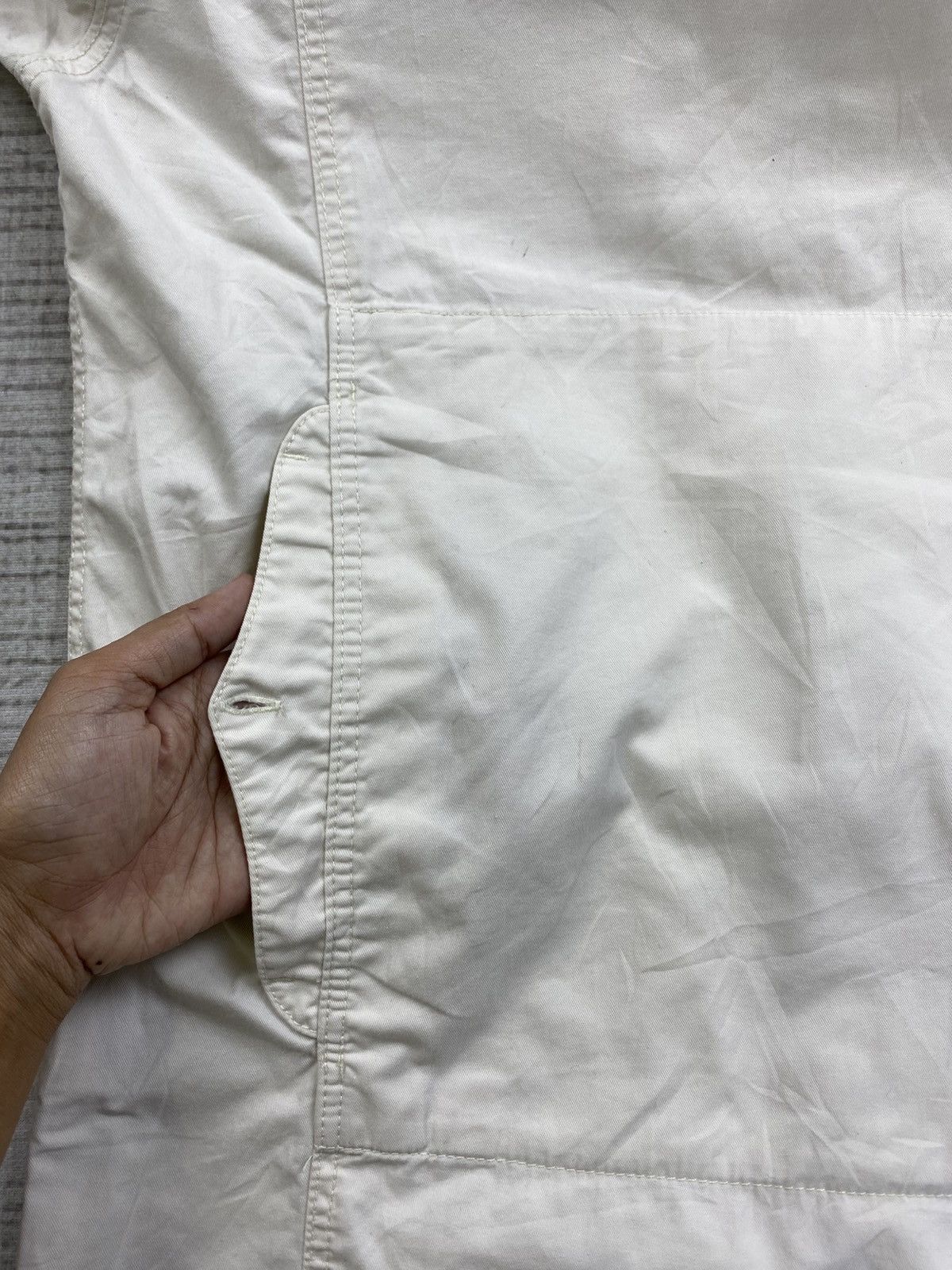 G-Star × Japanese Brand × Vintage Vintage G-Star Raw Button Ups White Shirts Size US M / EU 48-50 / 2 - 7 Thumbnail