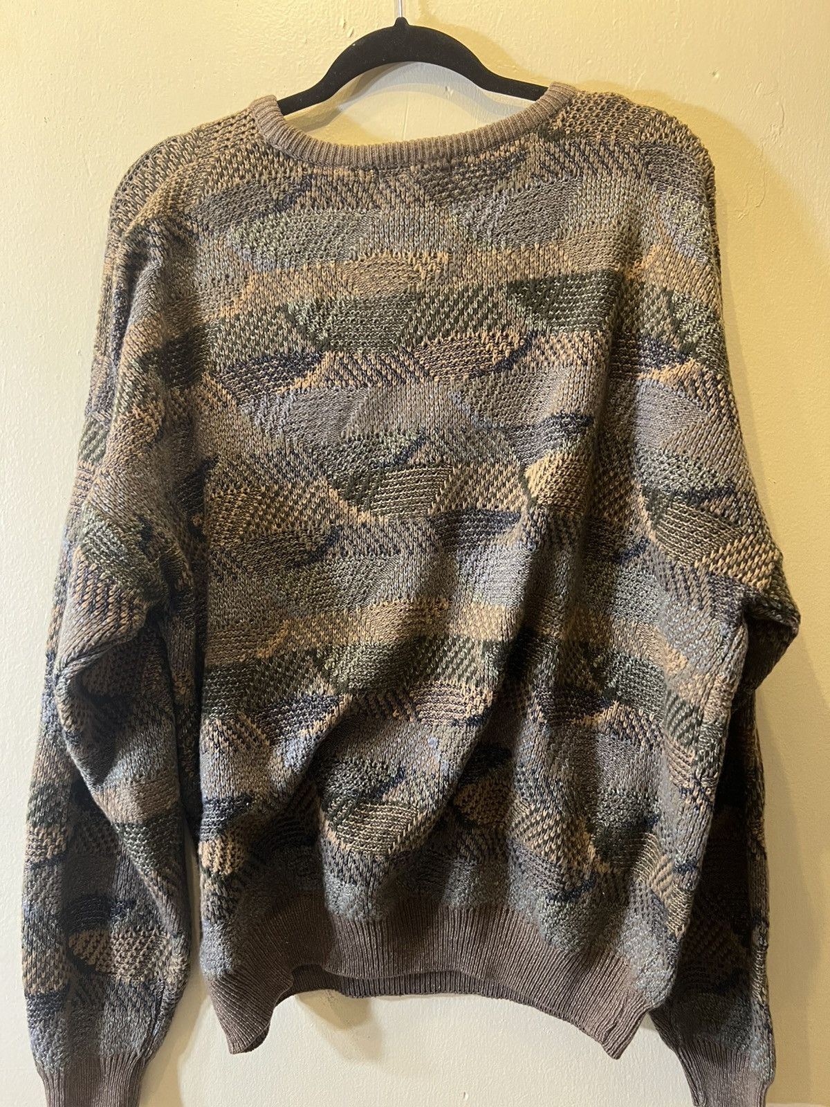 Vintage Vintage San Mateo Cable Knit Sweater Size US L / EU 52-54 / 3 - 3 Thumbnail