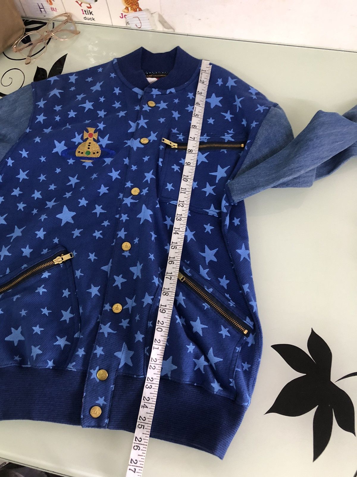 Lee × Vivienne Westwood Rare❗️Vivienne Westwood x Lee Varsity Jacket Aaron Ross Size US S / EU 44-46 / 1 - 24 Thumbnail