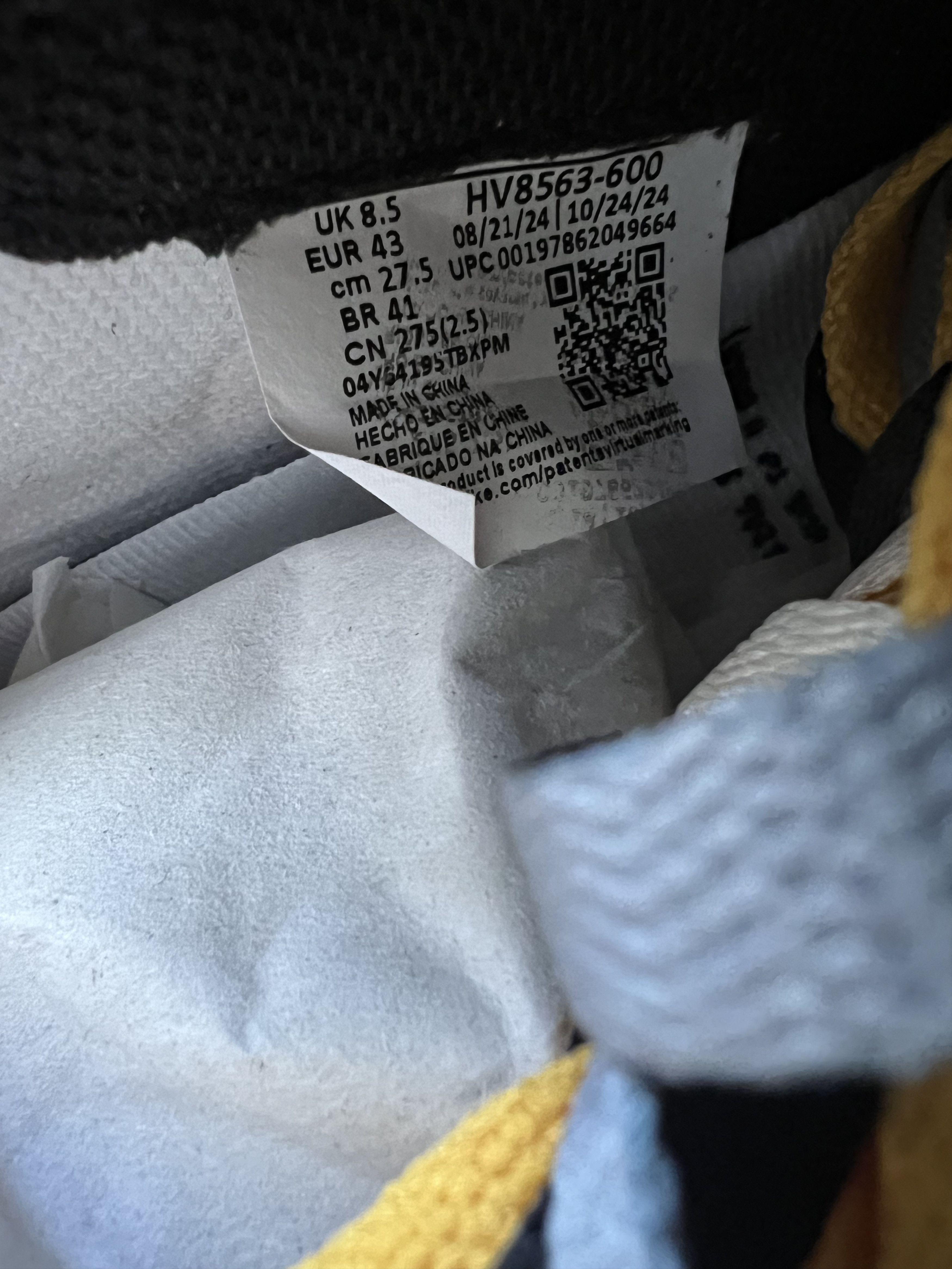 Jordan Brand × Union LA Union LA x Jordan 1 Retro High OG SP 'Chicago Shadow' Size US 9.5 / EU 42-43 - 8 Thumbnail
