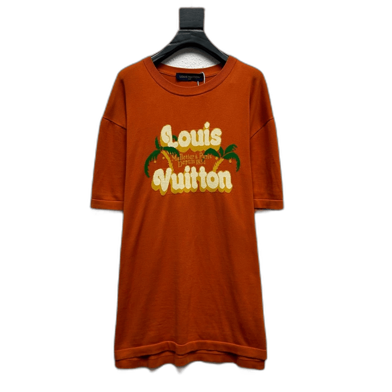 Louis Vuitton Louis Vuitton Palm Tree Print Short Sleeve Tee - dmc Size M / US 6-8 / IT 42-44 - 1 Thumbnail