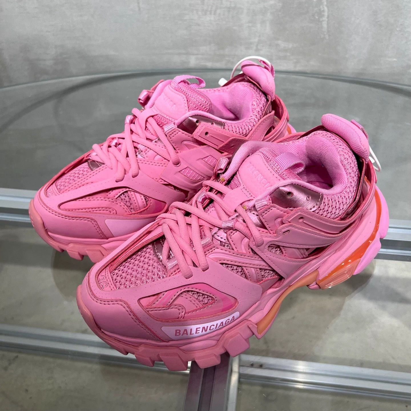 Balenciaga Balenciaga Track Pink EU 36 Size US 6 / IT 36 - 2 Thumbnail