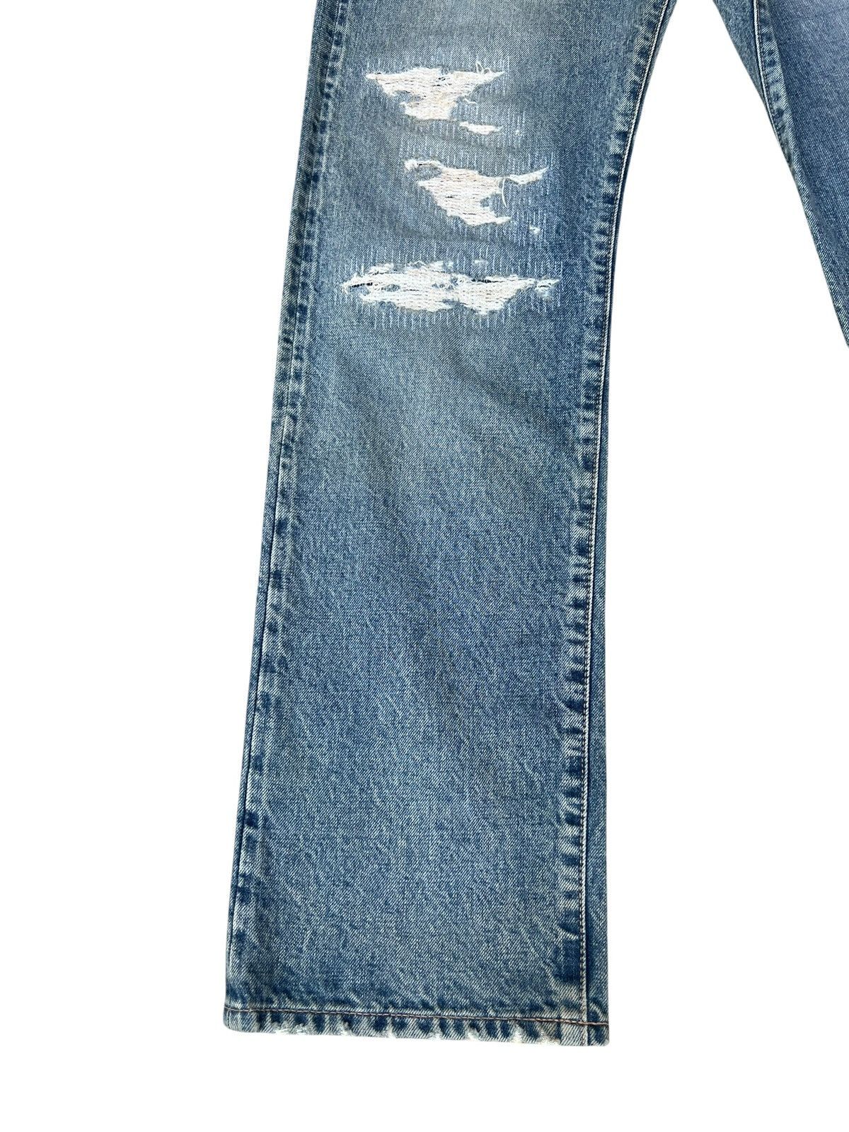 RATS JAPAN Vintage Rats Japan Distress Thick Denim Selvedge Jeans Size US 31 - 9 Thumbnail