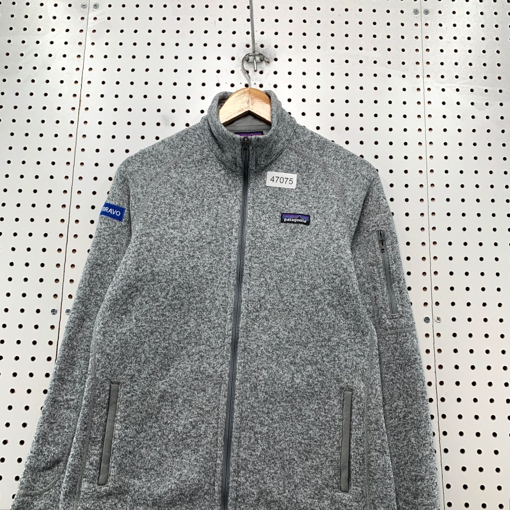 Patagonia Patagonia Better Sweater Jacket Womens Medium Gray Bravo Embroidered Size M / US 6-8 / IT 42-44 - 4 Thumbnail