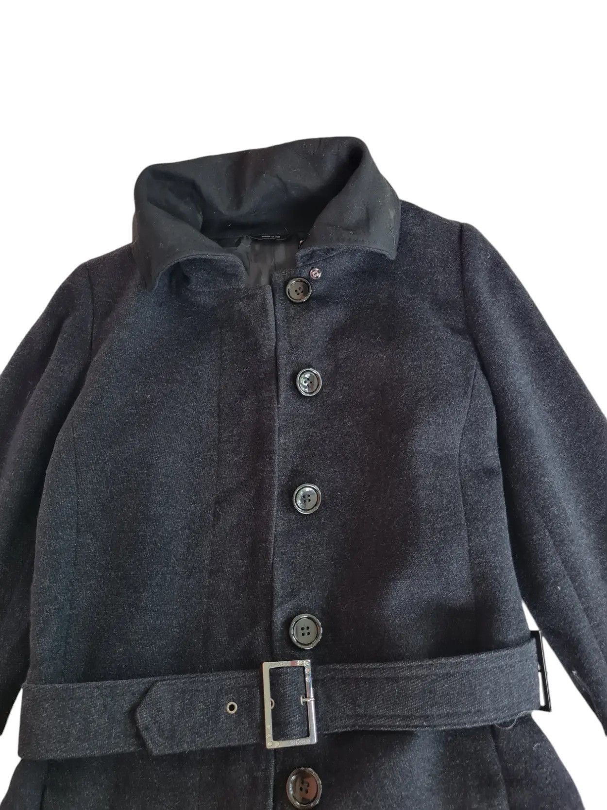 Comme Ca Ism Comme Ca Ism Wool Long Jacket Belt Strap Size M / US 6-8 / IT 42-44 - 5 Thumbnail