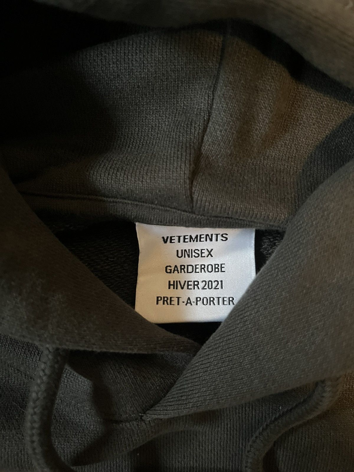 Vetements Vetements Darkness Euphoria Hoodie Size US XS / EU 42 / 0 - 5 Thumbnail