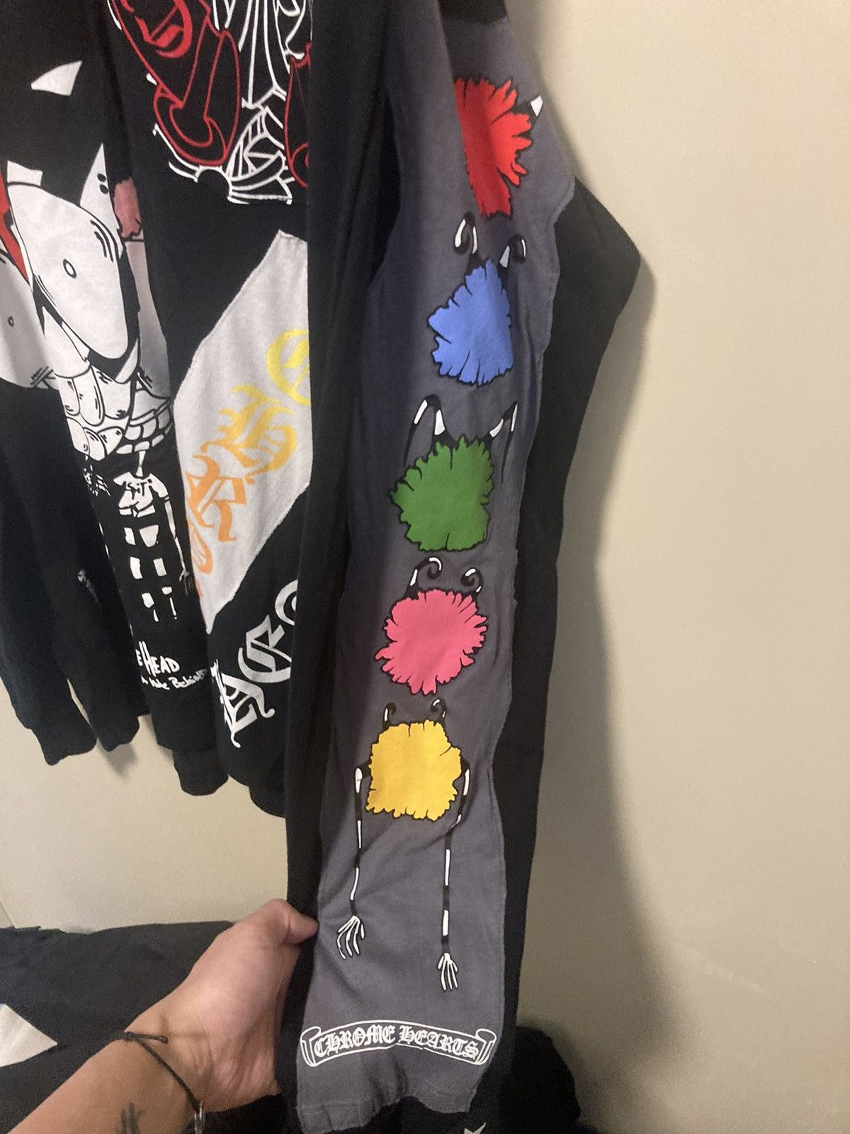 Chrome Hearts Chrome hearts 1 of 1 matty boy patchwork LS Tee fit like xxl Size US XXL / EU 58 / 5 - 3 Thumbnail