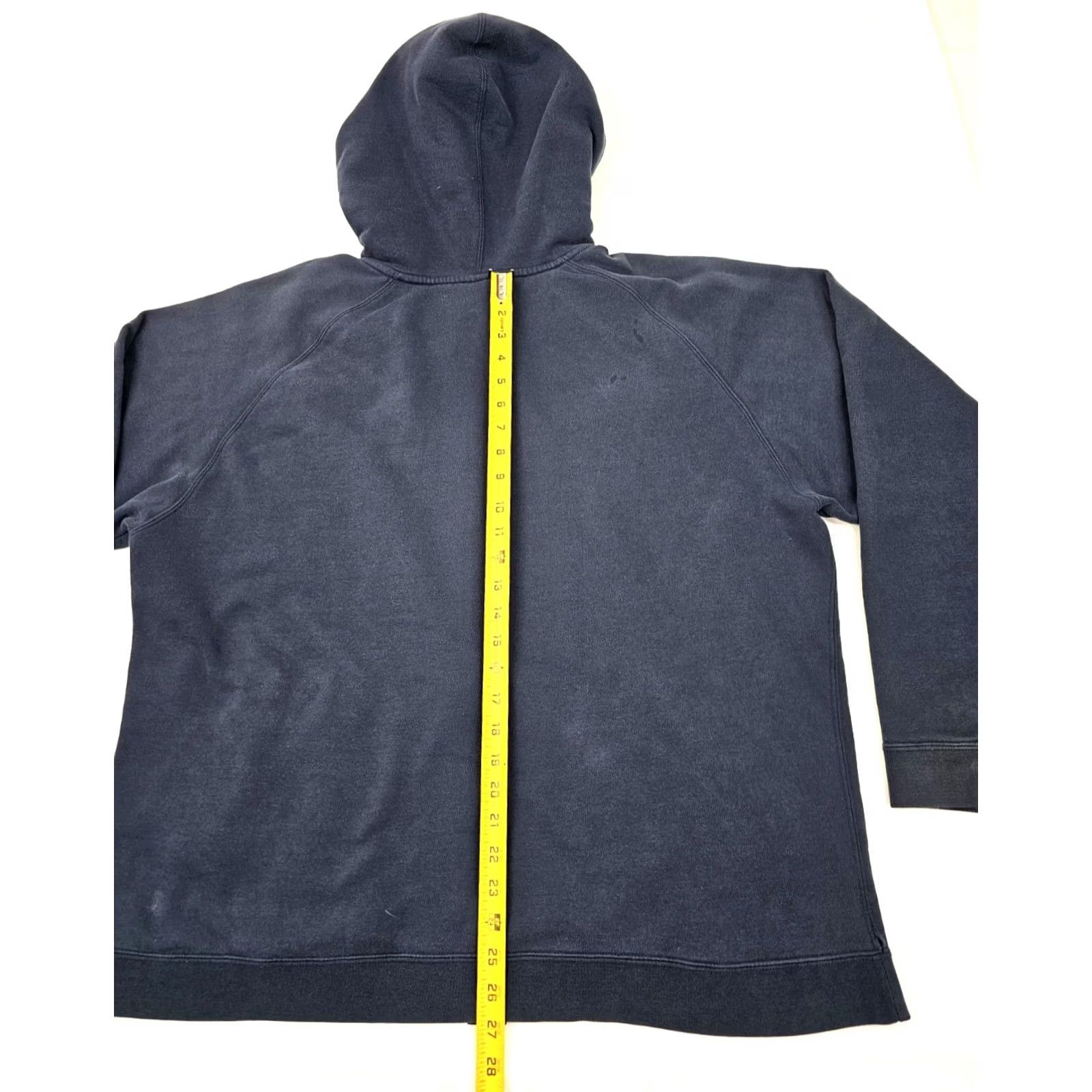 Reebok Vintage Reebok Hoodie XL Men’s Fleece Full Zip Embroidered Logo Navy Blue Size US XL / EU 56 / 4 - 7 Thumbnail