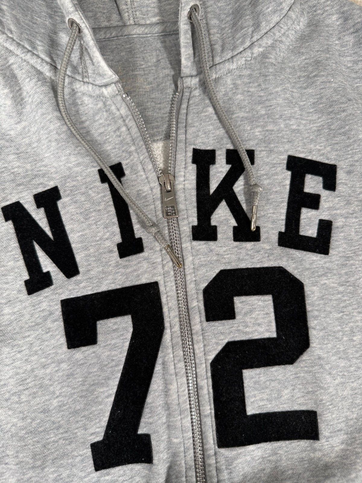 Nike Vintage Y2K Nike 72 Zip-Up Hoodie Size US M / EU 48-50 / 2 - 3 Thumbnail