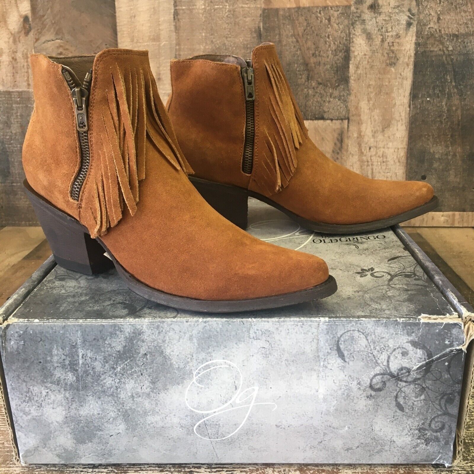 Old Gringo Old Gringo BL2269-2 Melly Ankle Cowboy Boots Womens 7.5 B Size US 7.5 / IT 37.5 - 11 Thumbnail