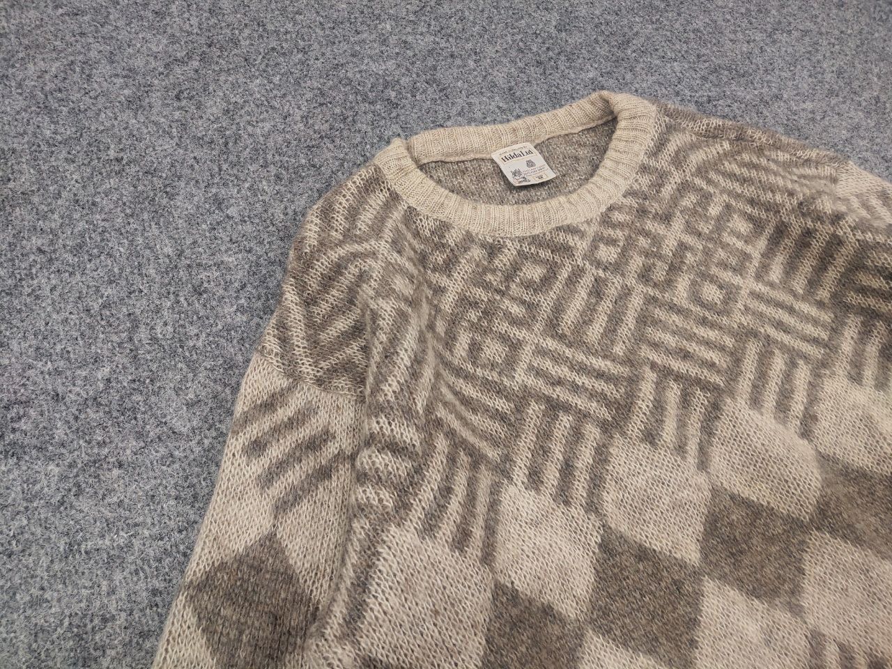 Dale Of Norway Vintage 80's Hilda Iceland hand Knit Pattern Wool Sweater Size US M / EU 48-50 / 2 - 6 Thumbnail