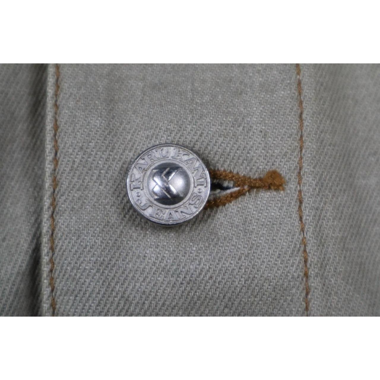 Vintage Kani Jeans Denim Jean Jacket Men’s Size XL Khaki Beige Size US XL / EU 56 / 4 - 7 Thumbnail