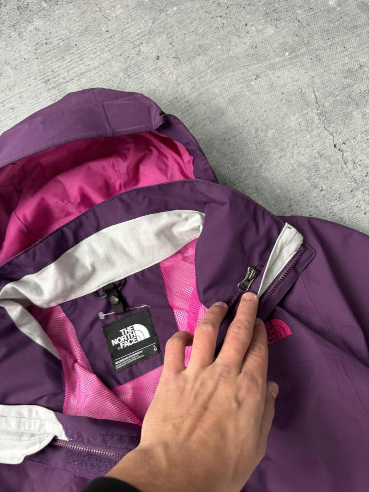 Goretex Vintage 90s The North Face Gore-tex Outdoor Sky Jacket Size L / US 10 / IT 46 - 9 Thumbnail