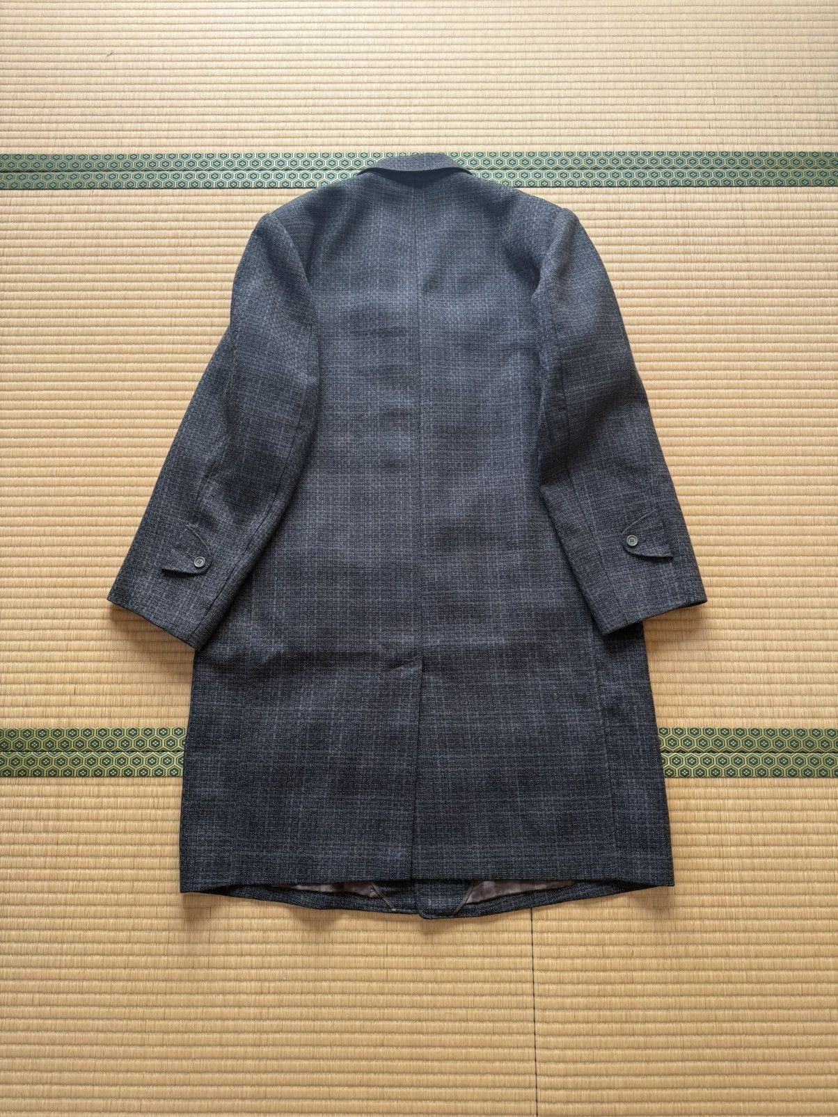 Other 1960s–70s Japanese Rasha Wool Coat – Gray Check Size US L / EU 52-54 / 3 - 6 Thumbnail