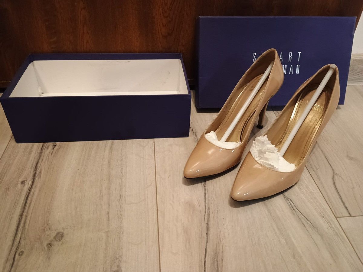 Stuart Weitzman Heels in nude Stuart Weitzman Size US 7.5 / IT 37.5 - 1 Thumbnail
