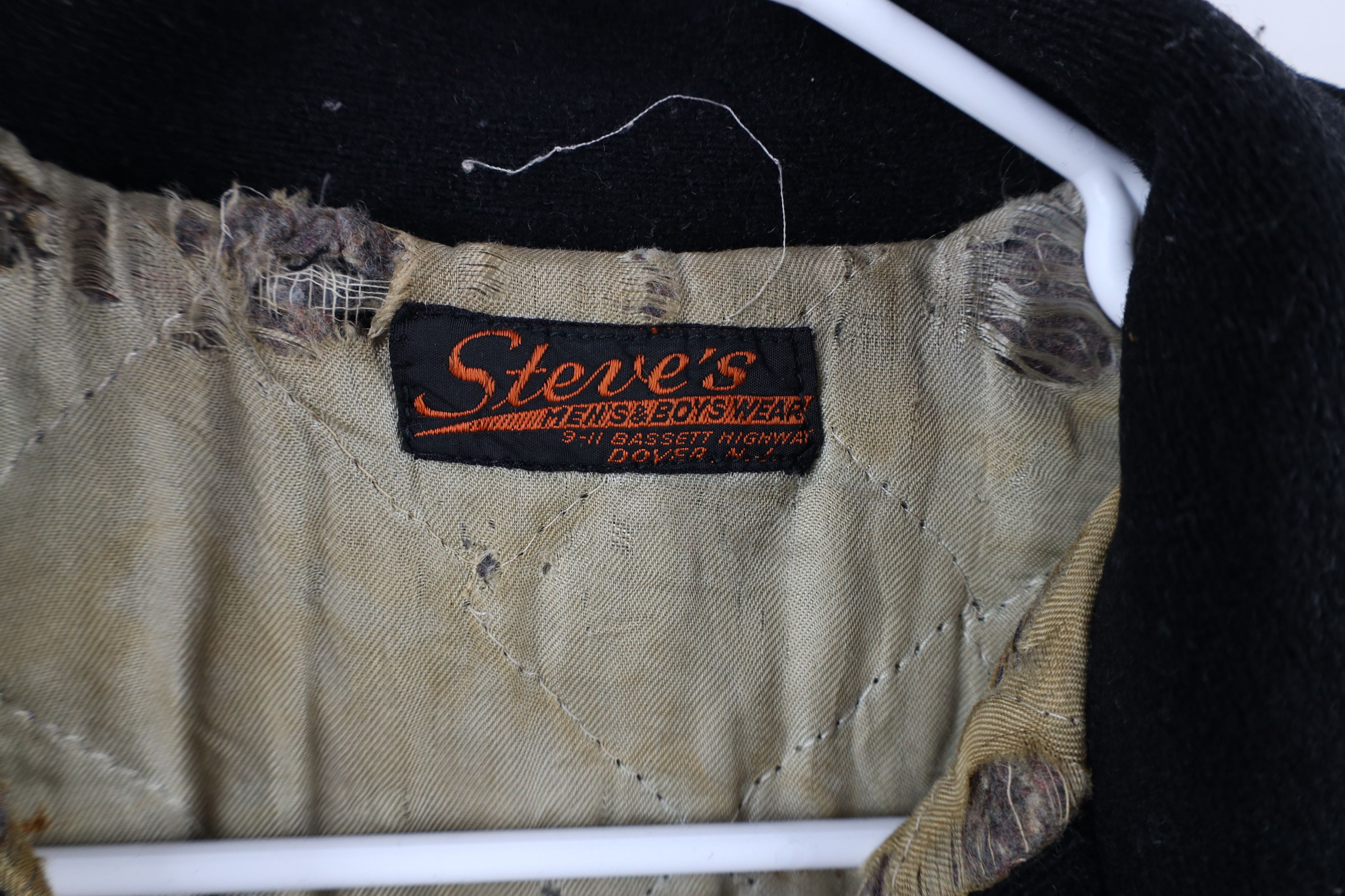 Vintage Vintage 60s Streetwear Letterman Varsity Jacket USA Black Size US S / EU 44-46 / 1 - 9 Thumbnail