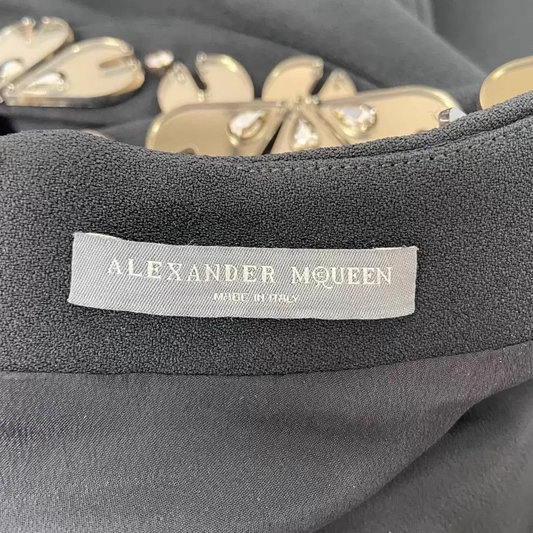 Alexander McQueen Alexander McQueen black dress 40 Size S / US 4 / IT 40 - 6 Thumbnail