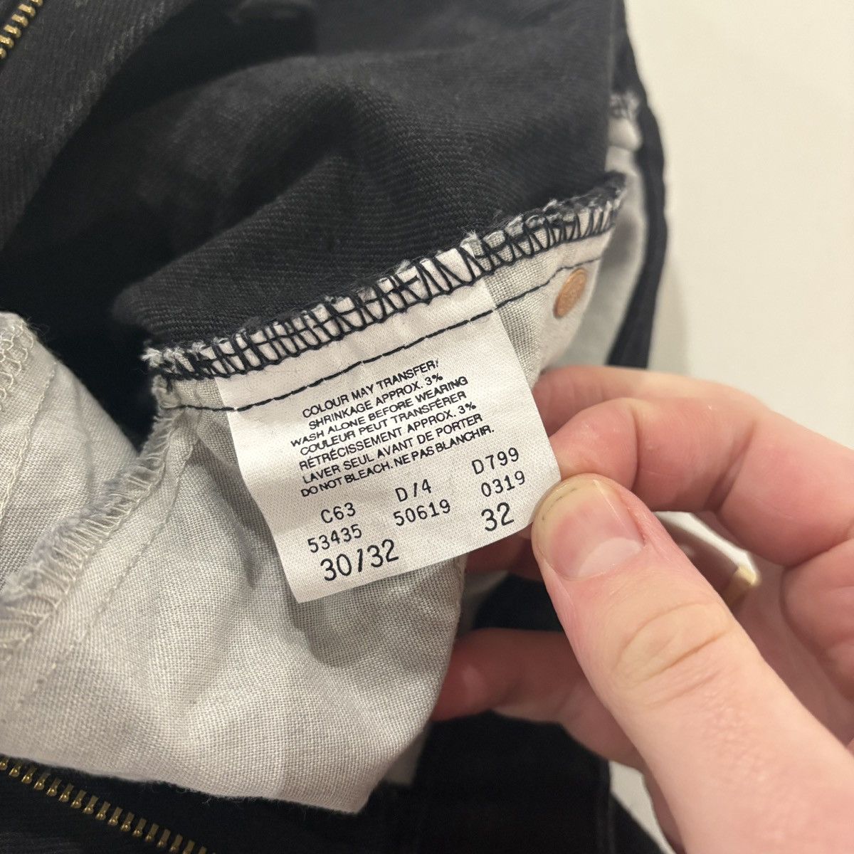 Levi's × Vintage NWT Vintage 80s Levi’s 619 Orange Tab Straight Size 29" - 5 Thumbnail