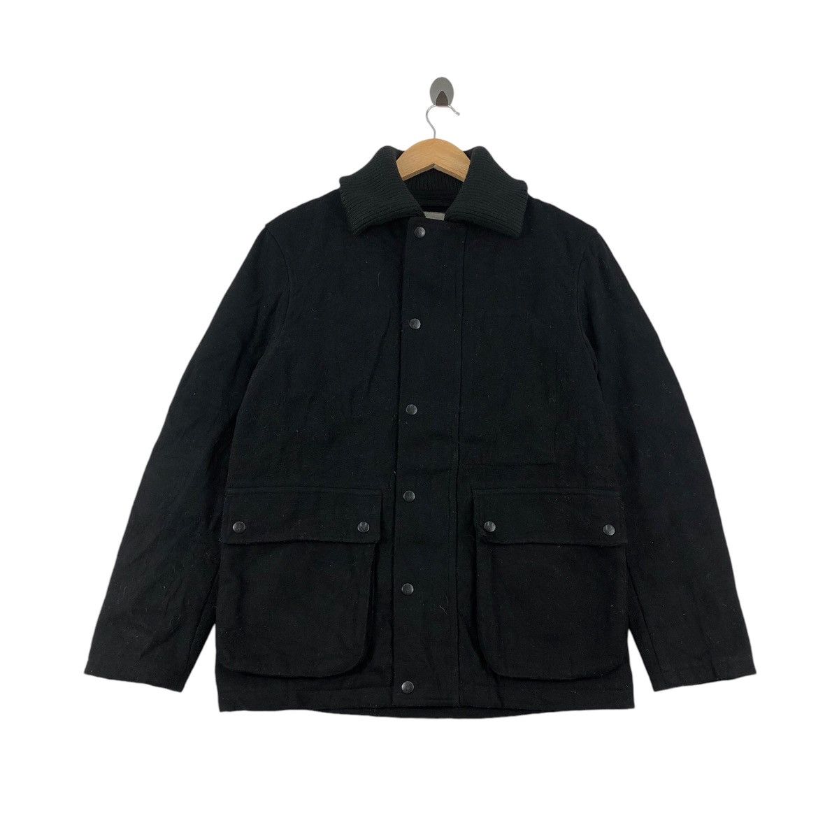 JW Anderson × Uniqlo JW ANDERSON x Uniqlo Wool Jacket Black Color Size US M / EU 48-50 / 2 - 1 Thumbnail