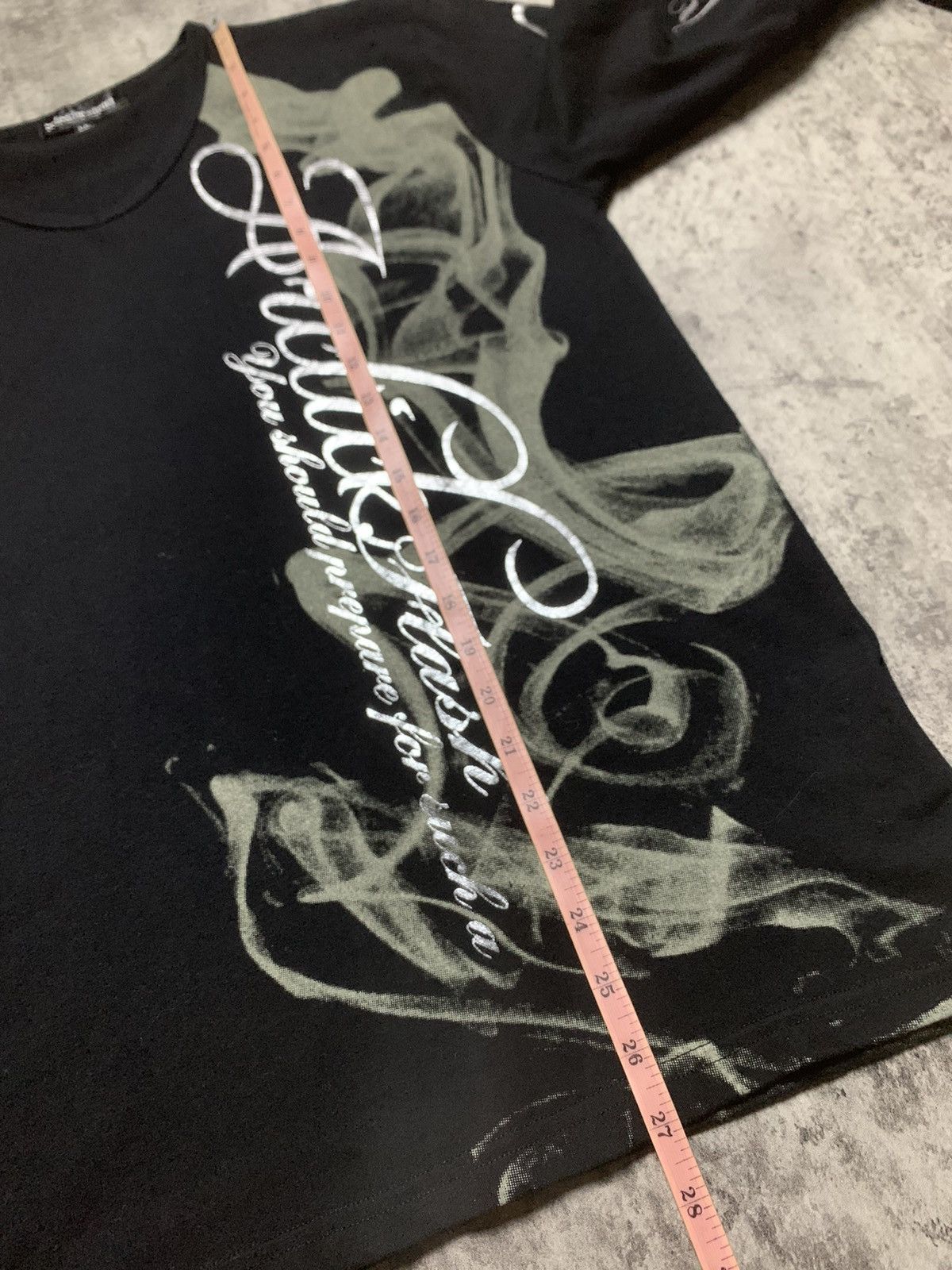 Japanese Brand Y2K Defective Struct Smoke Skull Leopard gothic vkei Style Size US L / EU 52-54 / 3 - 15 Thumbnail