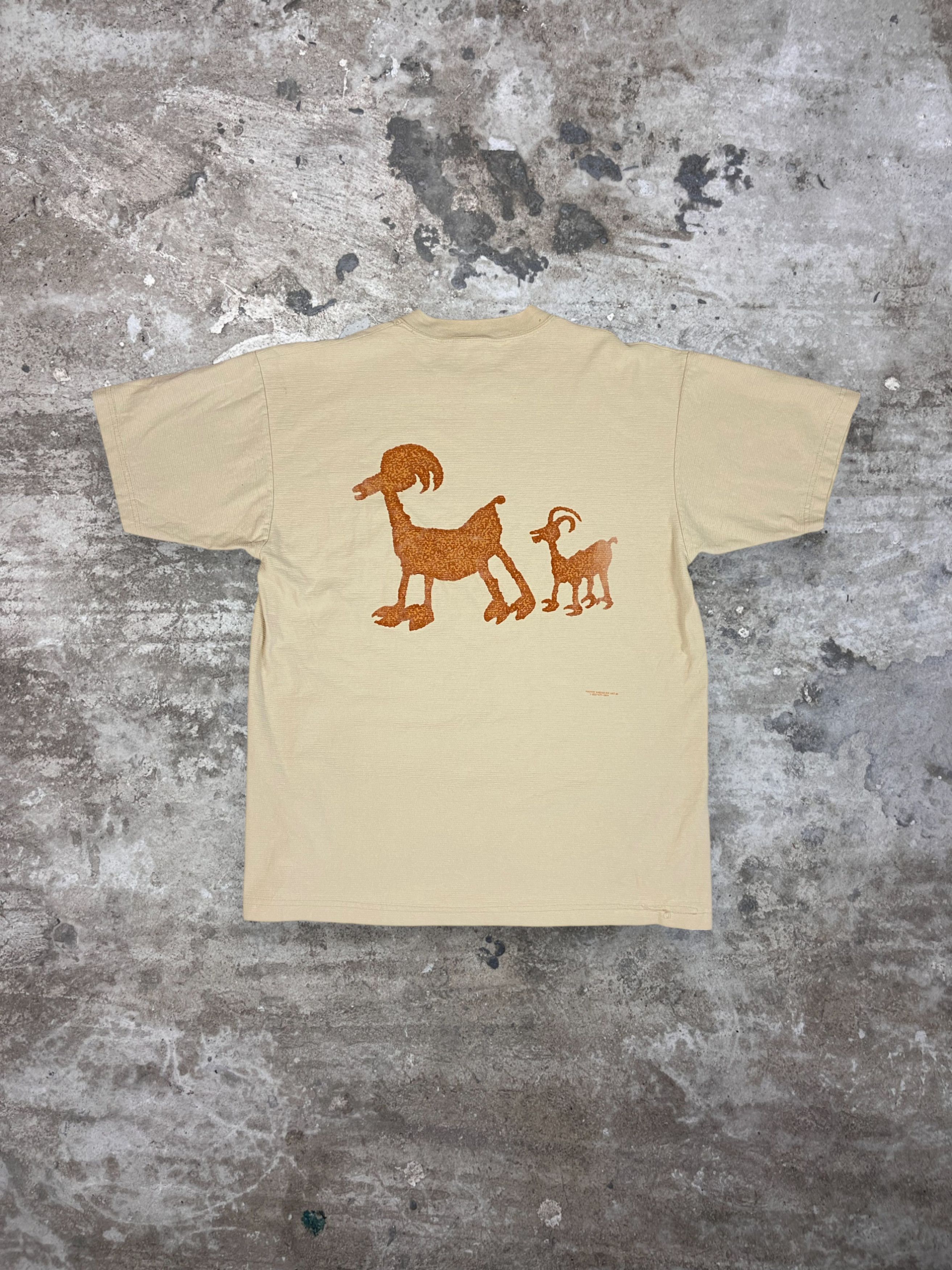 Vintage 1990s HANDCRAFTED VINTAGE NATIVE AMERICAN ART TEE - № 379 Size US XL / EU 56 / 4 - 1 Thumbnail