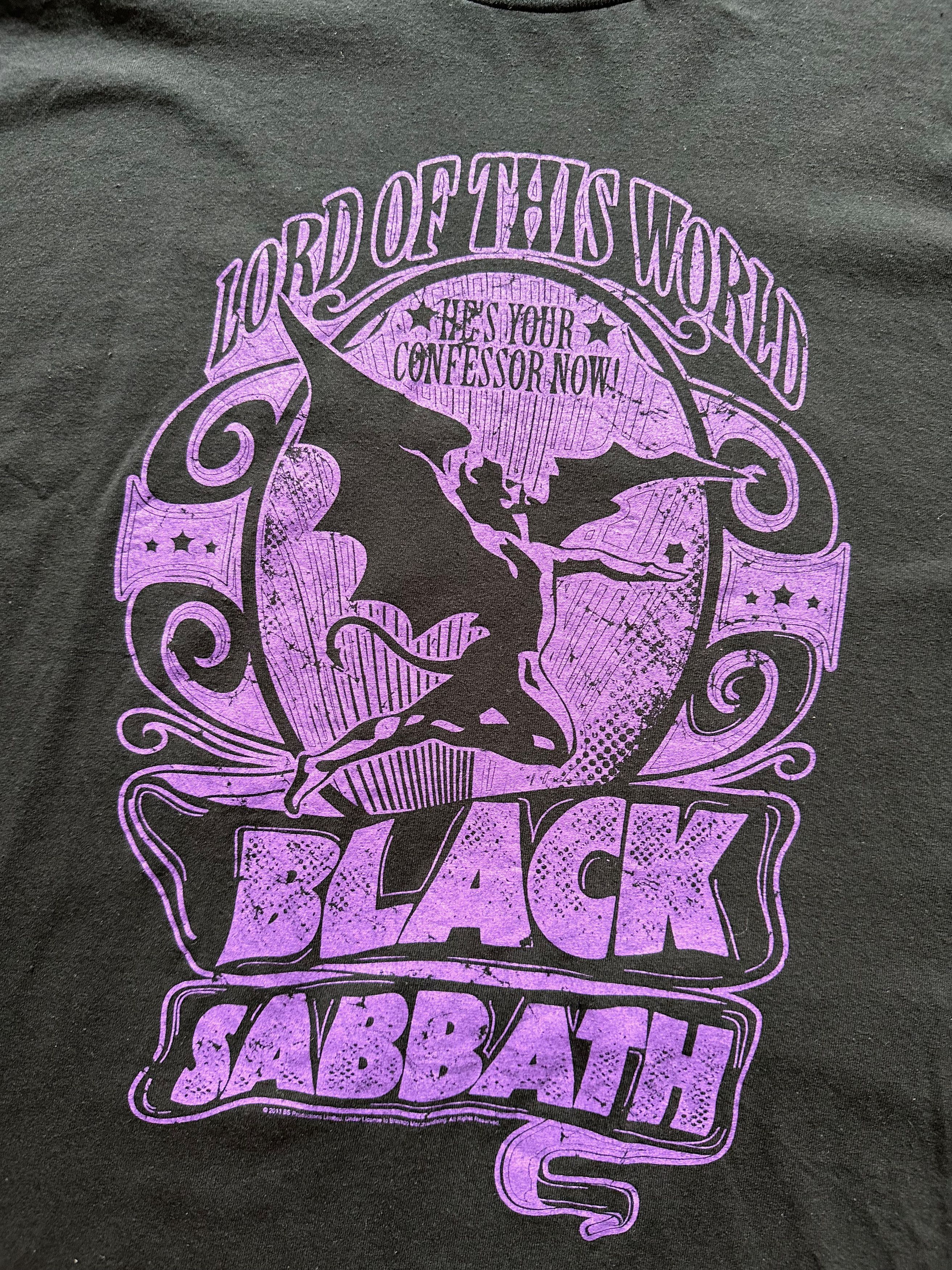 Band Tees 5XL 2013 Black Sabbath "Lord of this world" rock shirt band Size US XXL / EU 58 / 5 - 7 Thumbnail