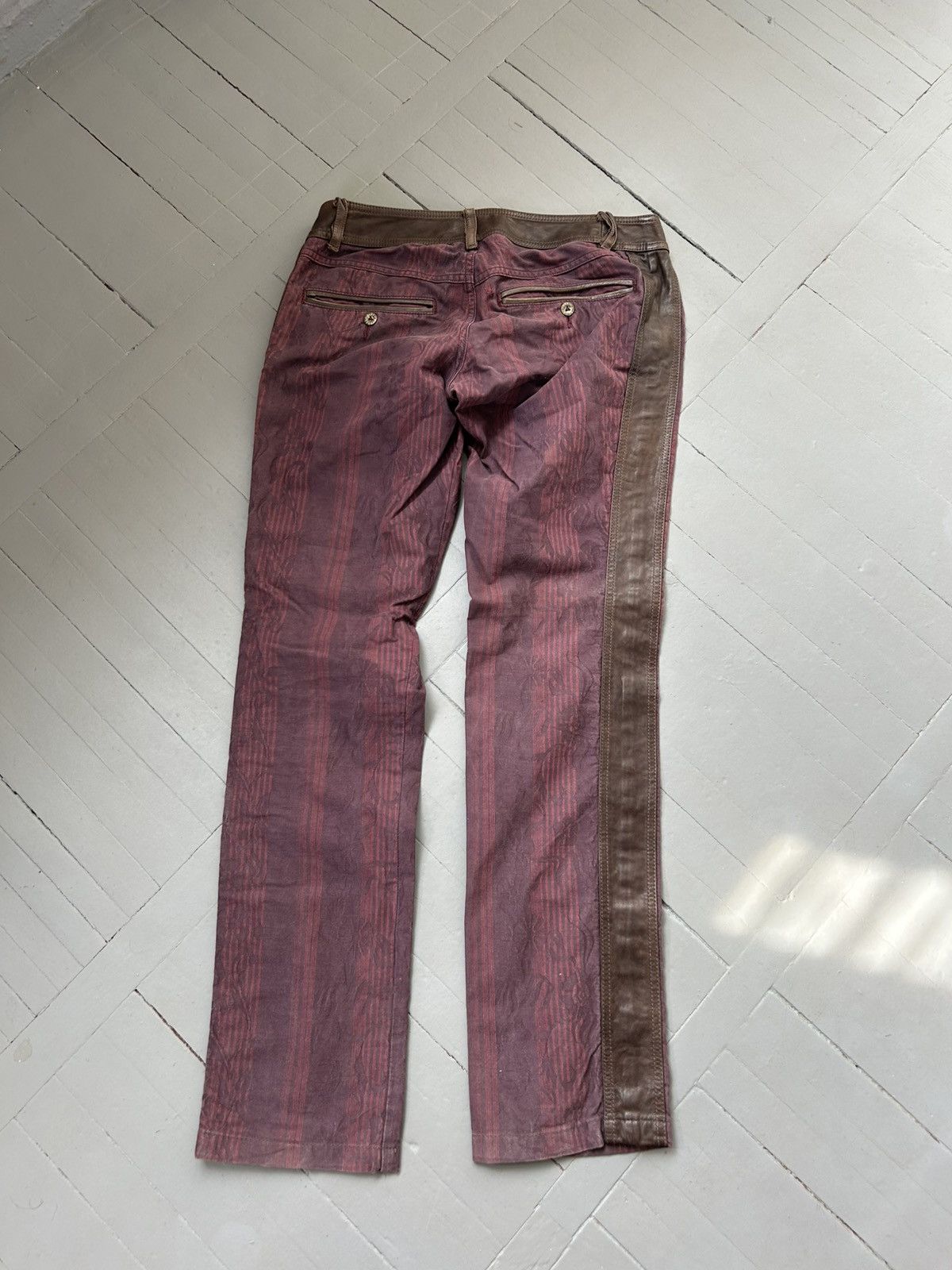 Diesel Diesel pants leather vintage Size 28" / US 6 / IT 42 - 6 Thumbnail