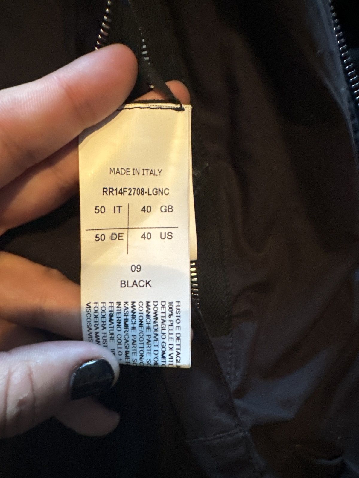 Rick Owens Rick Owens Moody Leather Biker Jacket FW 14/15 Size US L / EU 52-54 / 3 - 9 Thumbnail
