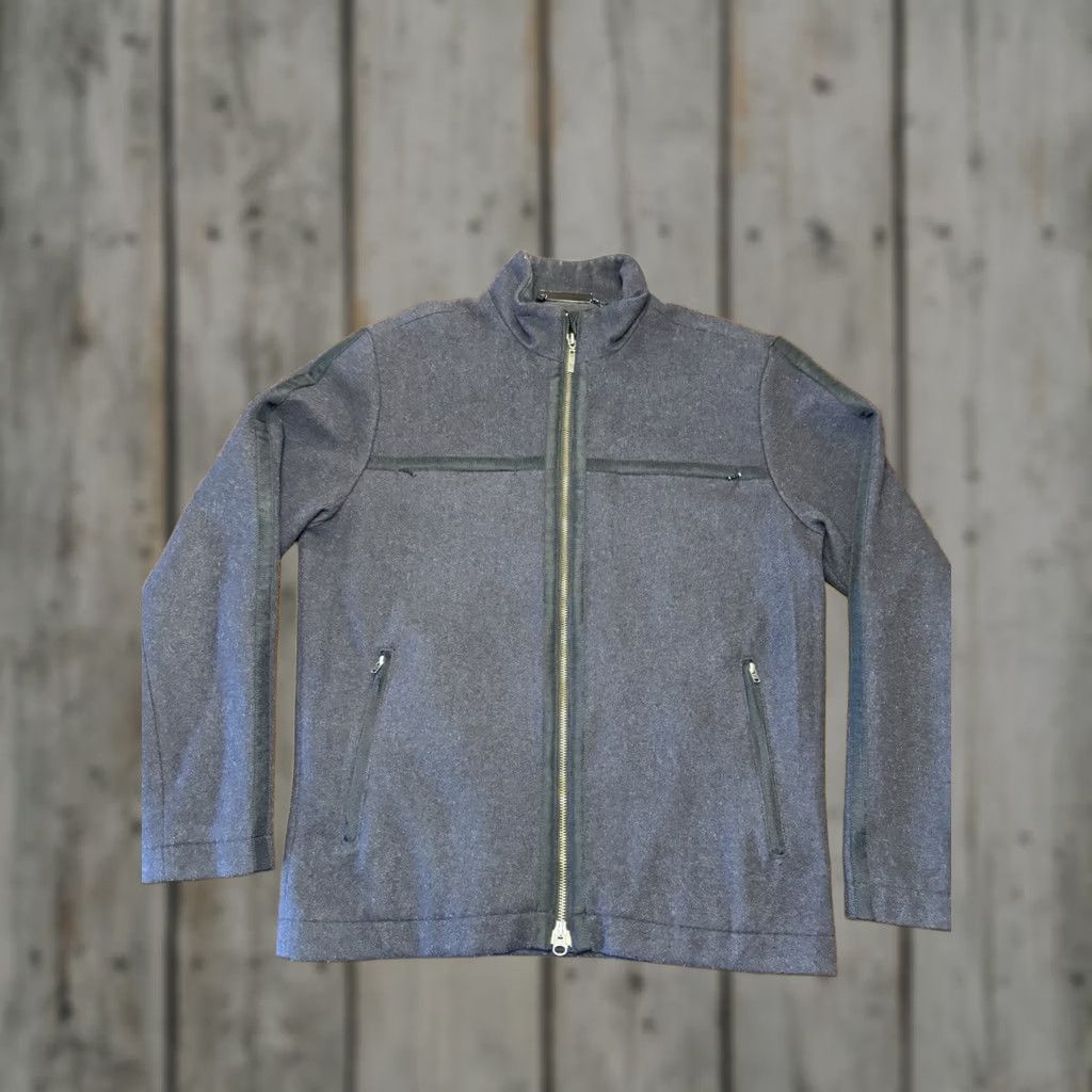 Nike VINTAGE Nike Tiger Woods Bomber Jacket Mens M Gray Wool Blend Zip Up Size US M / EU 48-50 / 2 - 1 Thumbnail