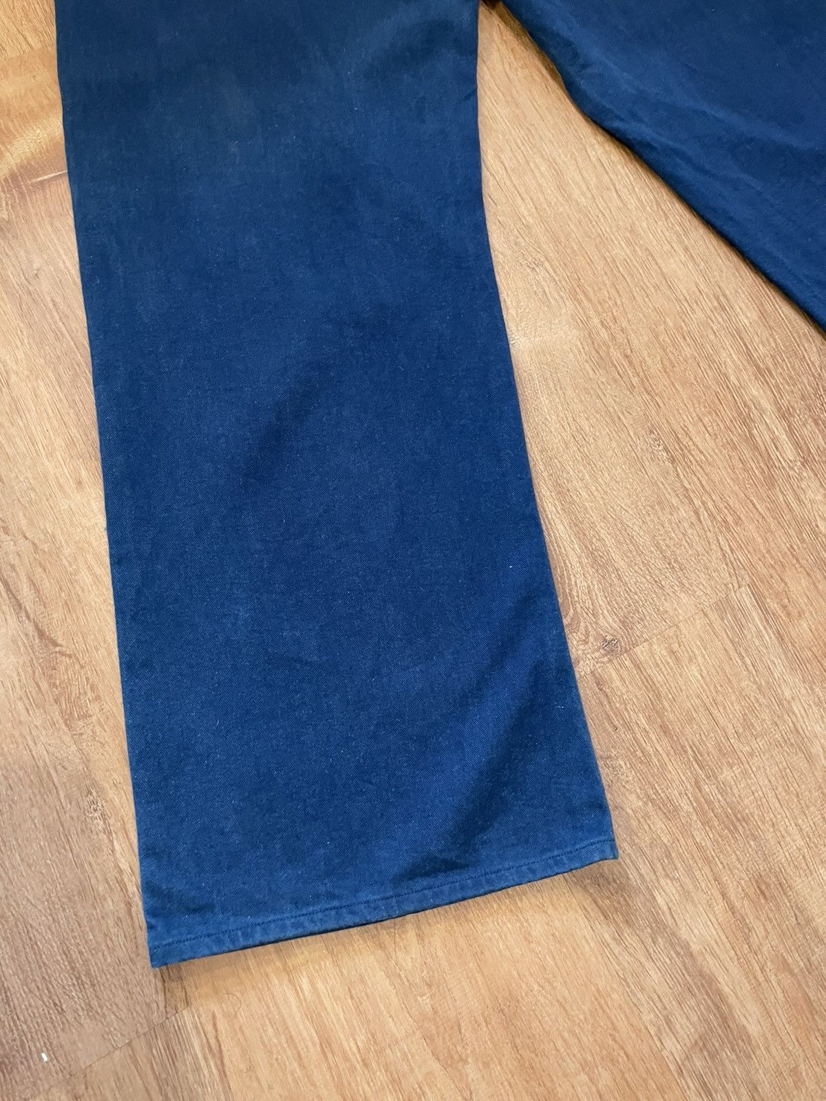 Taiga Takahashi Lot 209 Buckle-Backed Trousers in Indigo Size US 32 / EU 48 - 14 Thumbnail