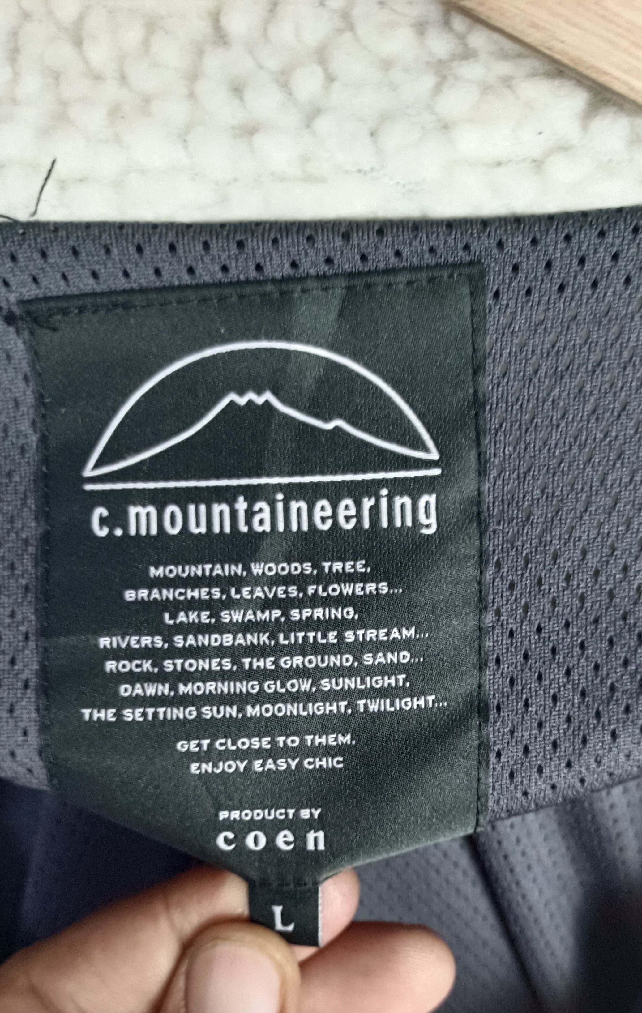 Japanese Brand Cone C.Mountaineering Sherpa Jacket Size US L / EU 52-54 / 3 - 6 Thumbnail