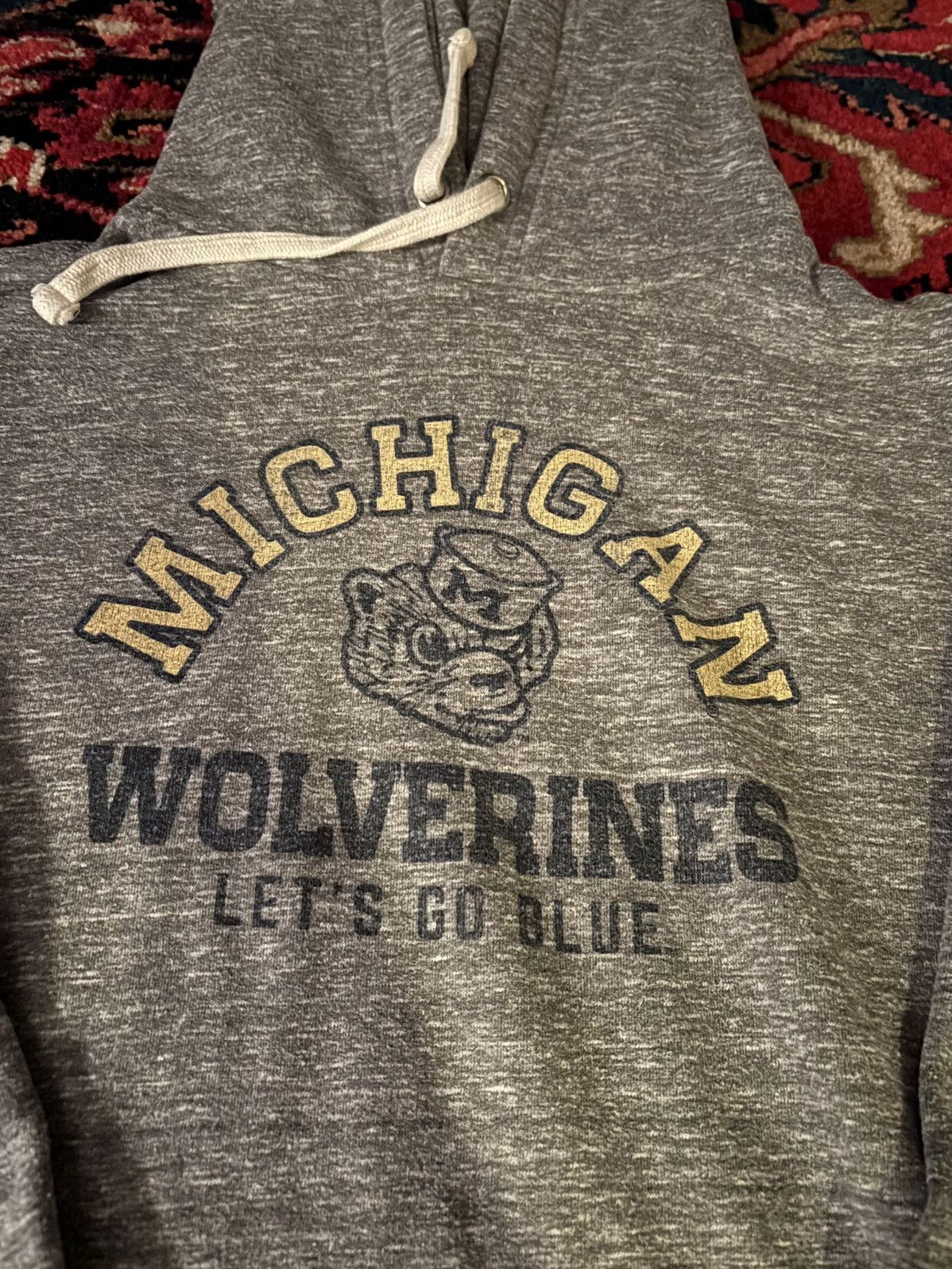 Vintage Vintage Michigan Wolverines Hoodie Size US L / EU 52-54 / 3 - 2 Thumbnail