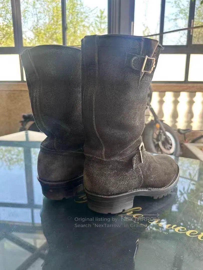 Vibram Brown Buckle Strap Mid-Calf Boots. Size US 8 / EU 41 - 2 Thumbnail