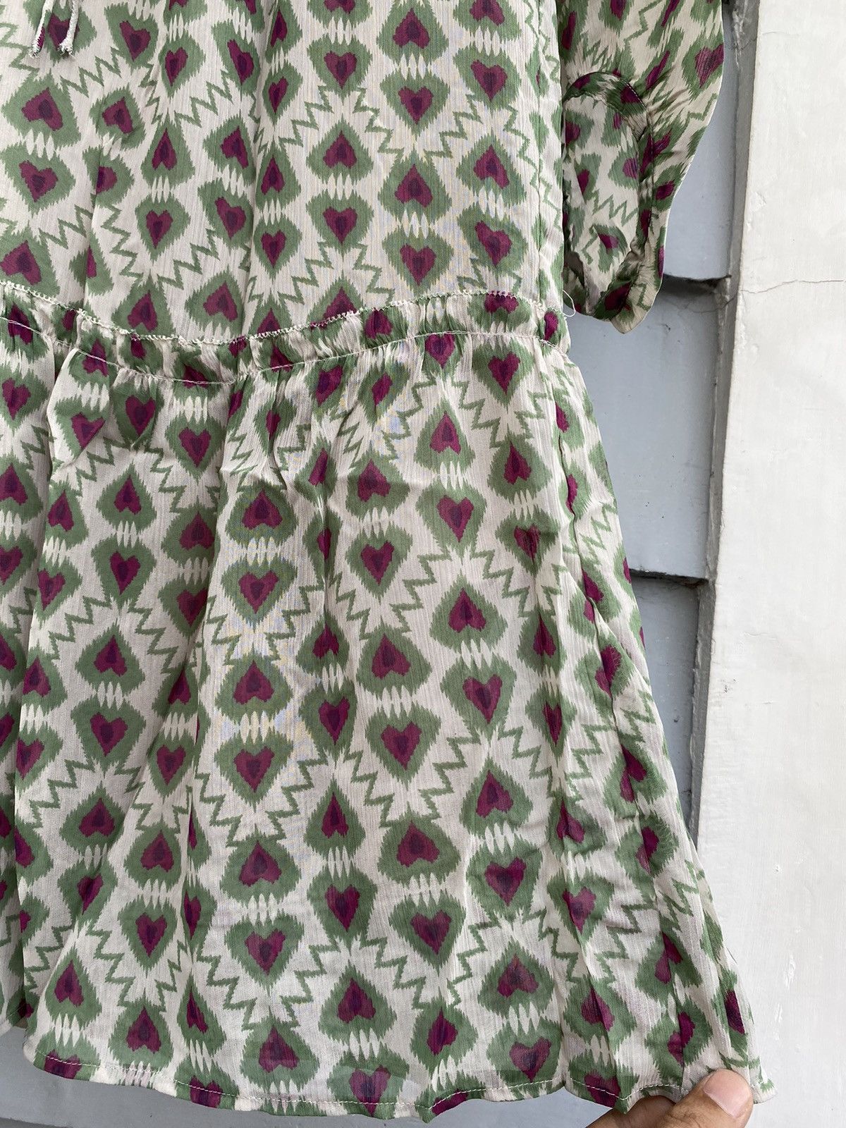 Japanese Brand Rope Picnic Love, Native Navajo Print Style Dress Japanese Size M / US 6-8 / IT 42-44 - 9 Thumbnail