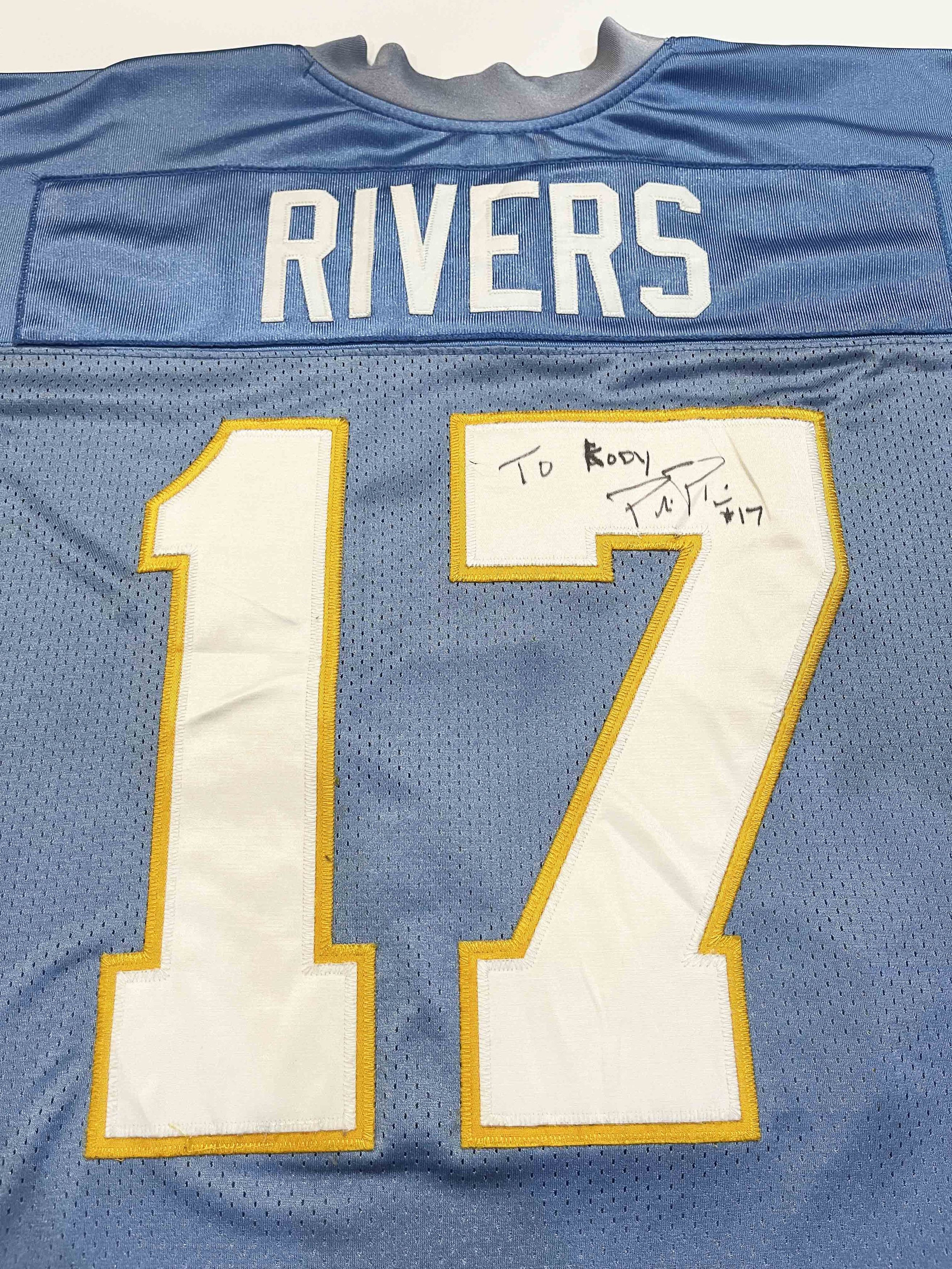 NFL × Reebok Reebok On Field NFL San Diego Chargers RIVERS #17 Jersey Size US XXL / EU 58 / 5 - 7 Thumbnail