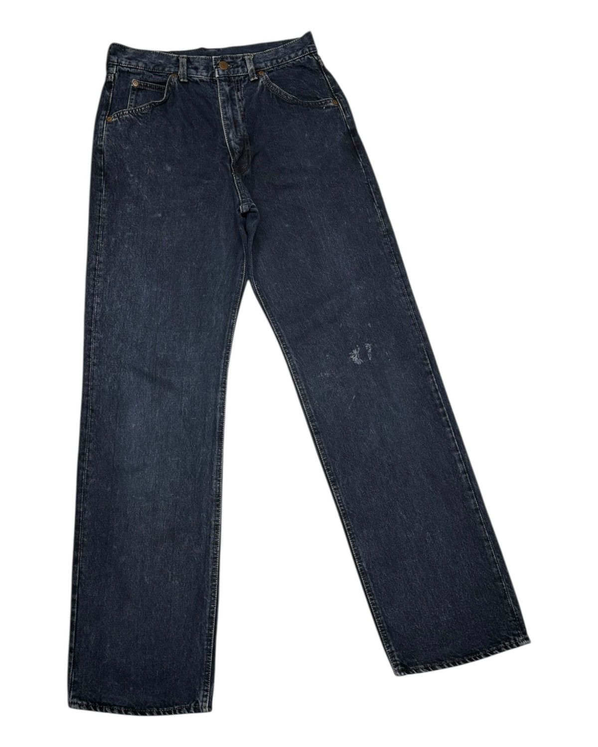 14th Addiction × Edwin × If Six Was Nine VINTAGE EDWIN INDIGO DYE LOOSE FIT DISTRESSED DENIM JEANS Size US 30 / EU 46 - 3 Thumbnail