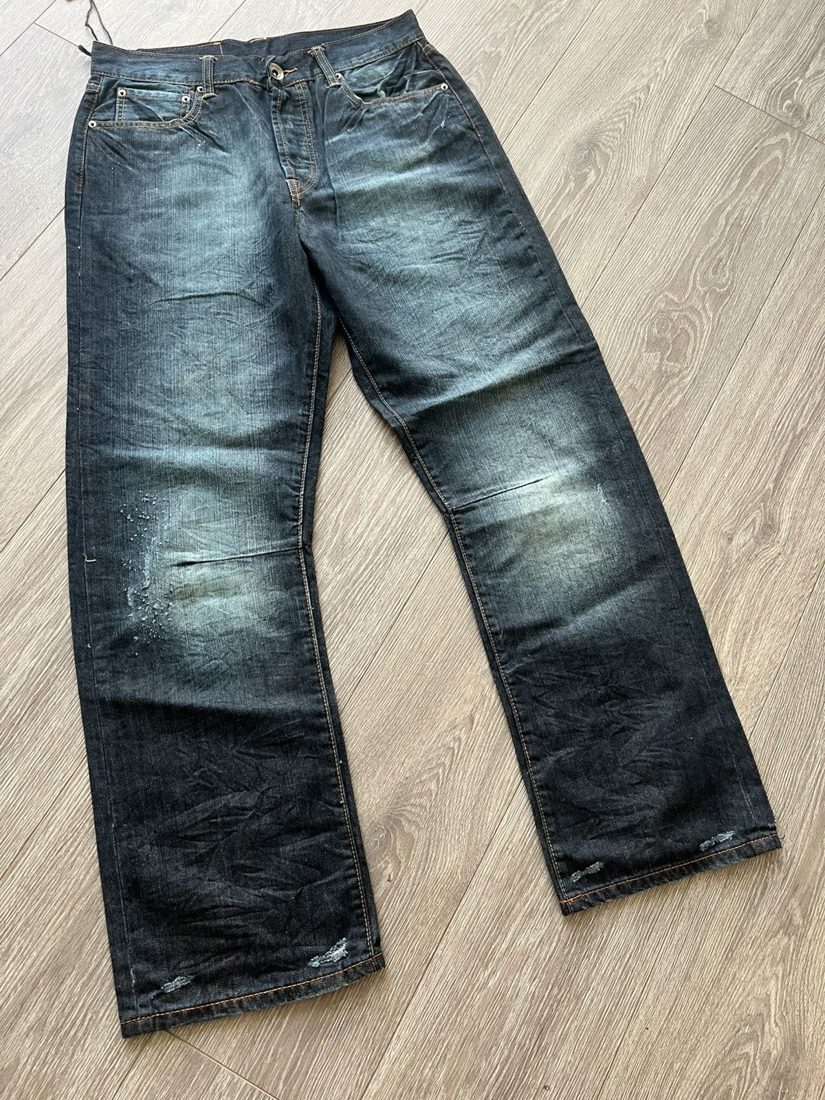 Ed Hardy Vintage Ed Hardy Jeans by Christian Audigier Denim Pants Y2K Size US 32 / EU 48 - 10 Thumbnail
